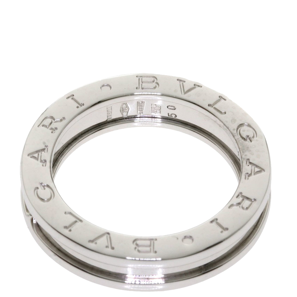 

Bvlgari B.Zero1 1-Band 18K White Gold Ring EU
