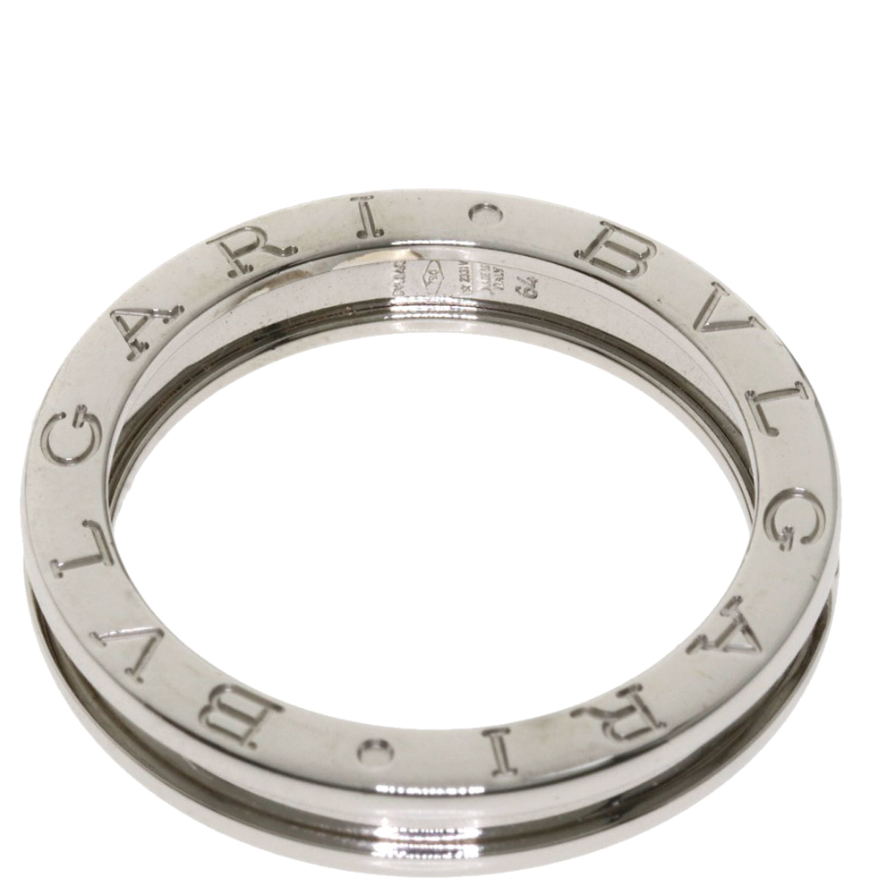 

Bvlgari B.Zero1 1-Band 18K White Gold Ring EU 64