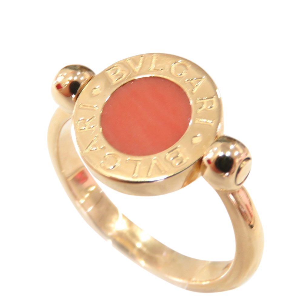 

Bvlgari Bvlgari Bvlgari 18K Yellow Gold, Onyx and Carnelian Ring EU