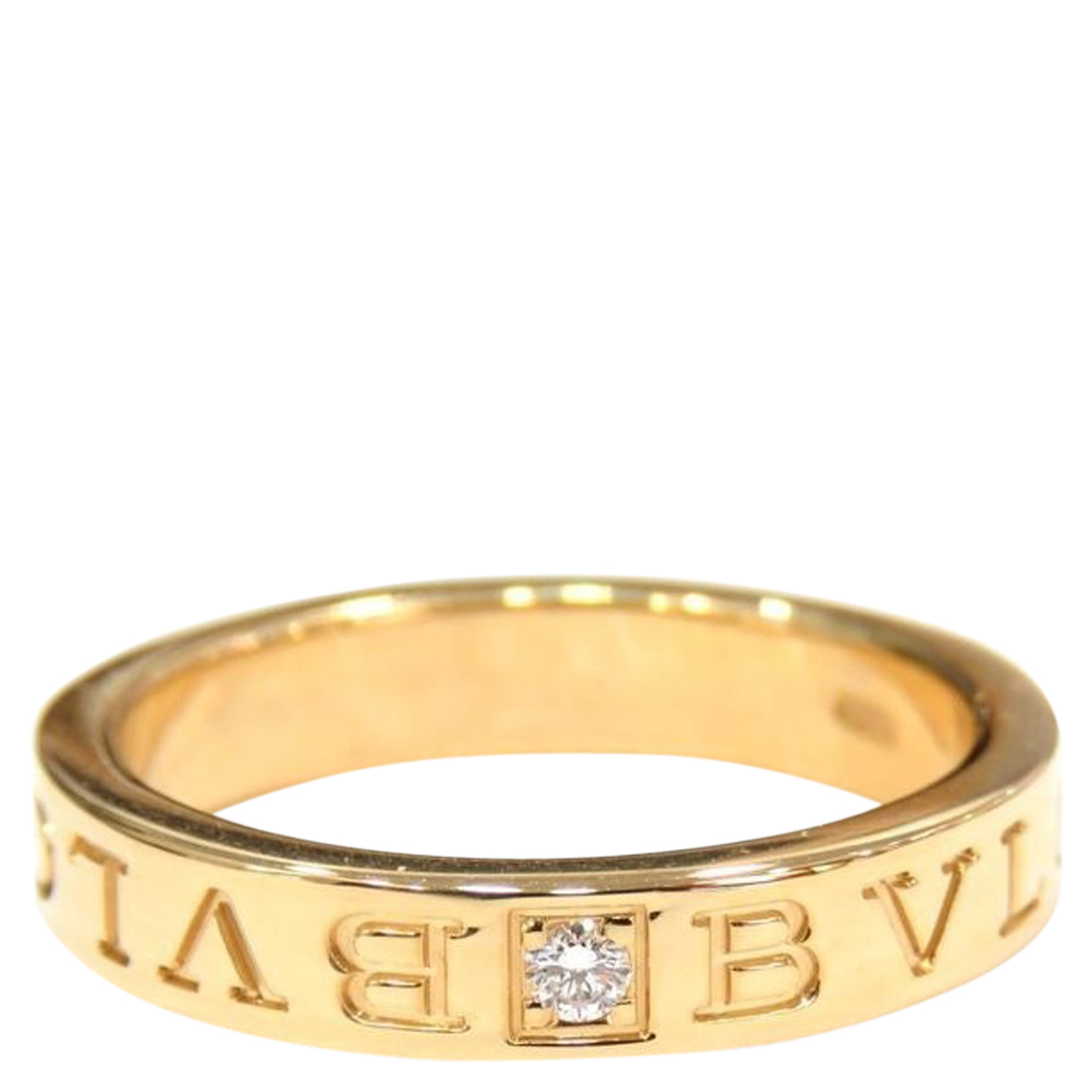 

Bvlgari Bvlgari Bvlgari 18K Yellow Gold Diamond Ring EU