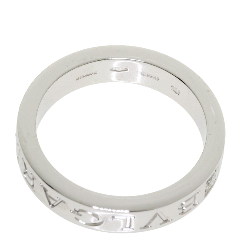 

Bvlgari Bvlgari Bvlgari 18K White Gold Diamond Ring EU