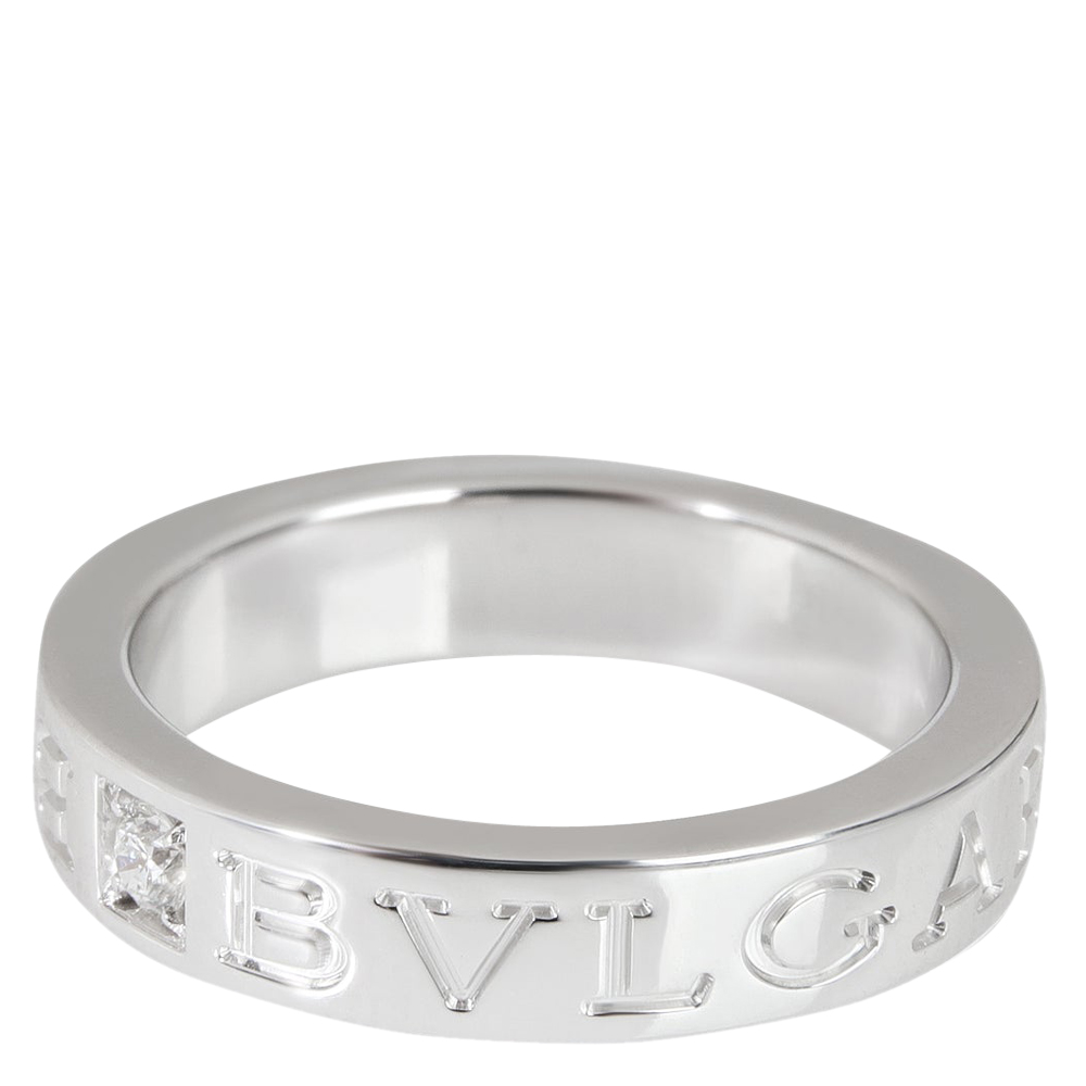 

Bvlgari Bvlgari Bvlgari 18K White Gold Diamond Ring EU