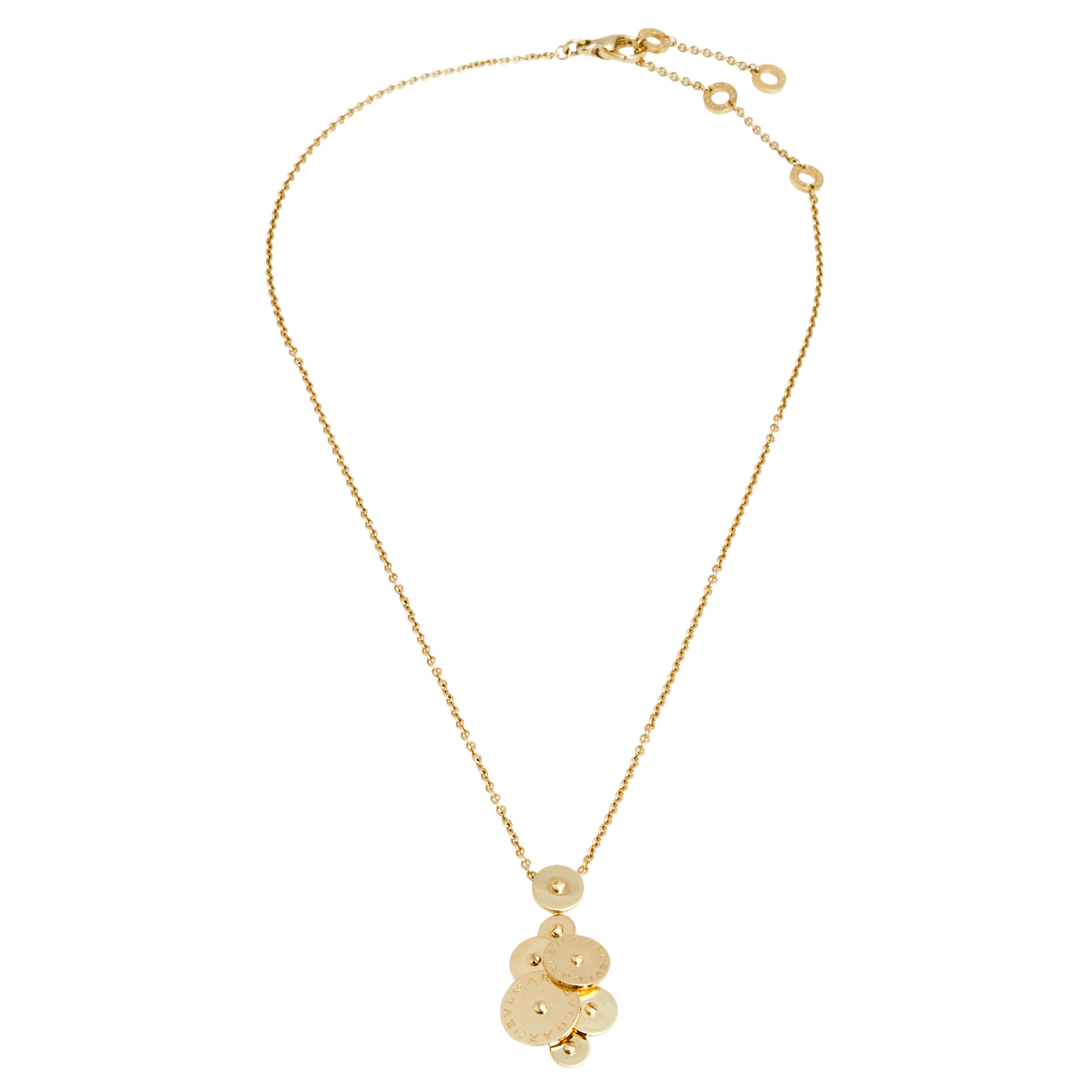 

Bvlgari Cicladi 18K Yellow Gold Pendnat Necklace