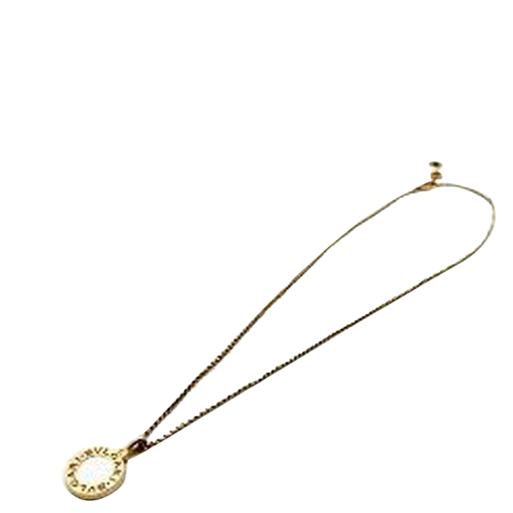 

Bvlgari Bvlgari 18K Rose Gold Mother of Pearl Necklace