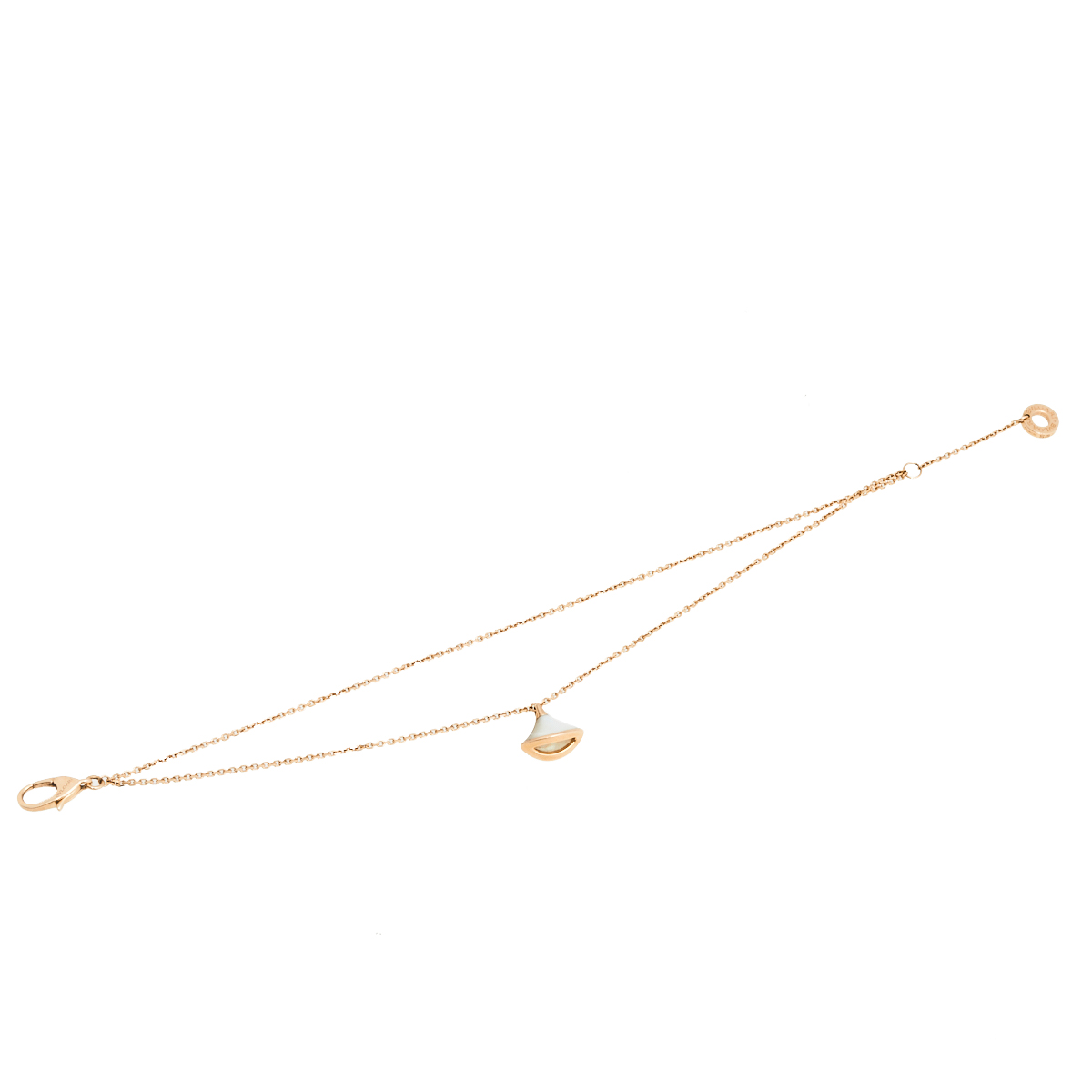 

Bvlgari Divas' Dream Mother of Pearl 18K Rose Gold Bracelet SM