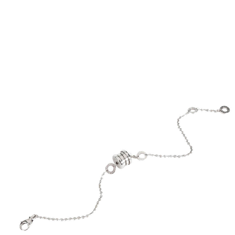 

Bvlgari B.Zero1 18K White Gold Adjustable Strap Bracelet