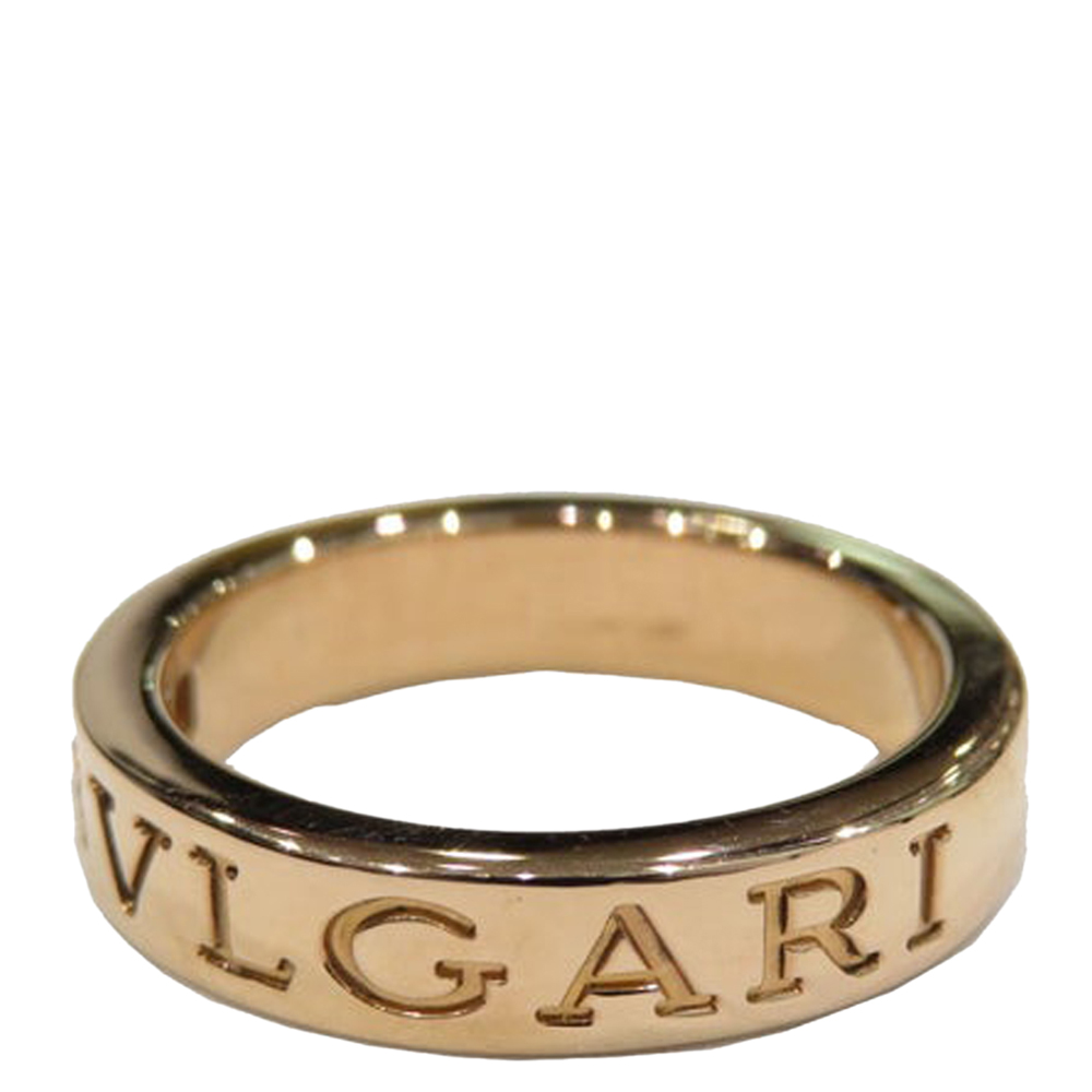 

Bvlgari Bvlgari Bvlgari 18K Rose Gold Diamond Ring EU