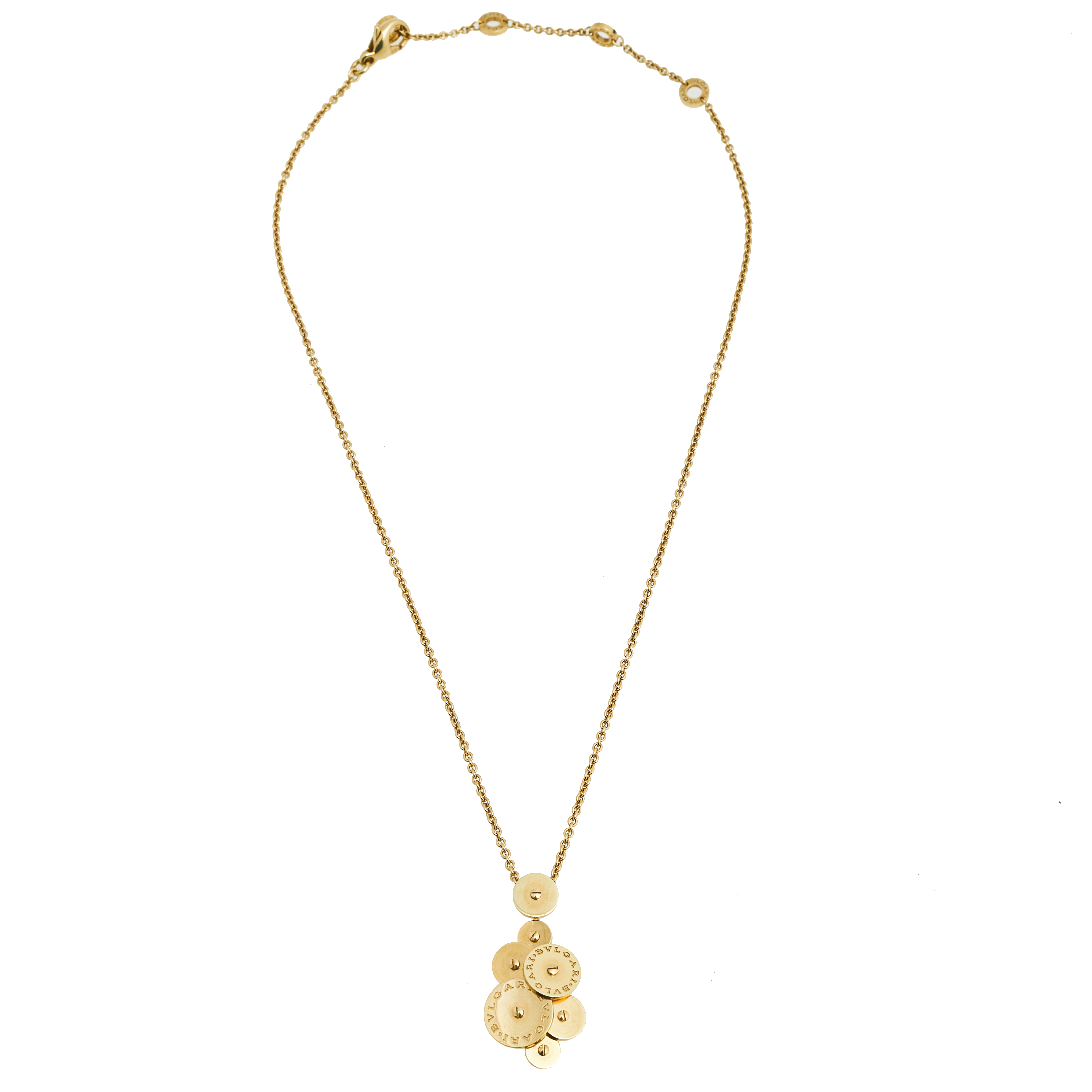 

Bvlgari Cicladi 18K Yellow Gold Pendnat Necklace