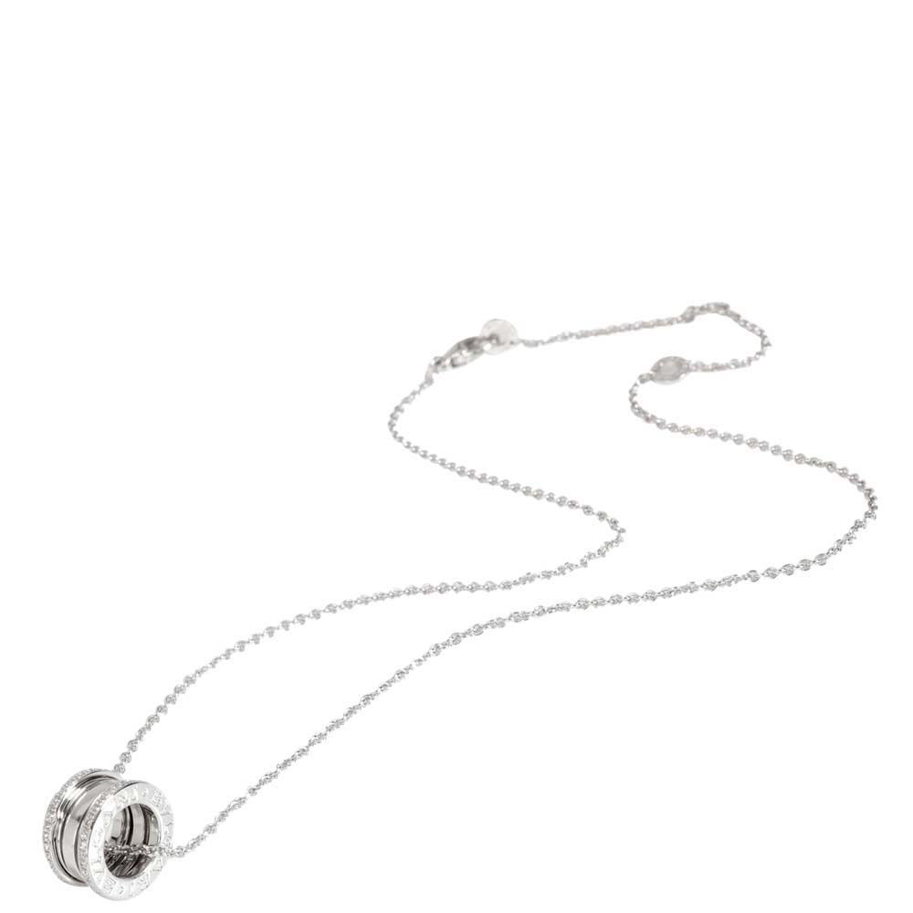 

Bvlgari B.Zero1 18K White Gold Diamond Necklace