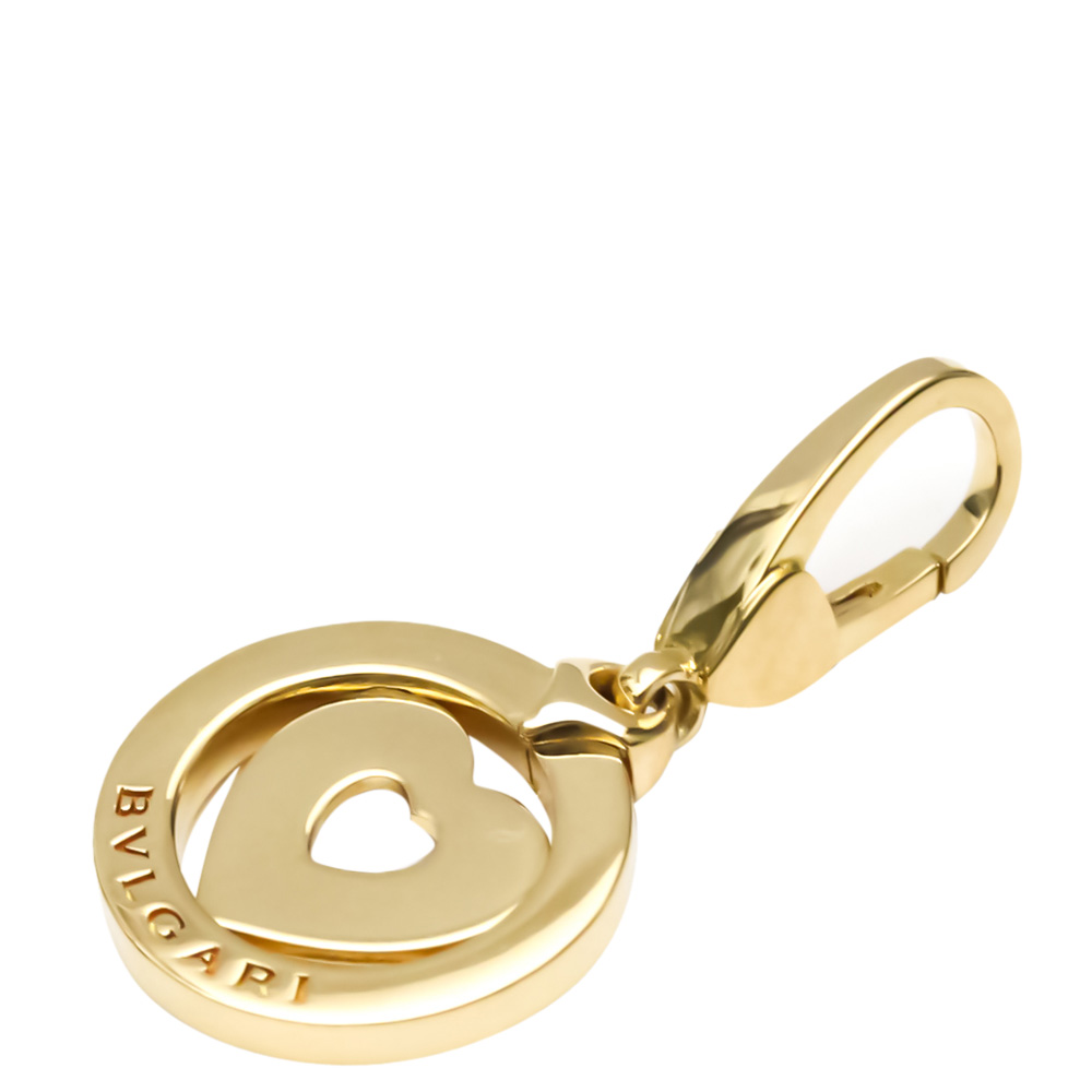 

Bvlgari Tondo Heart 18K Yellow Gold Charm