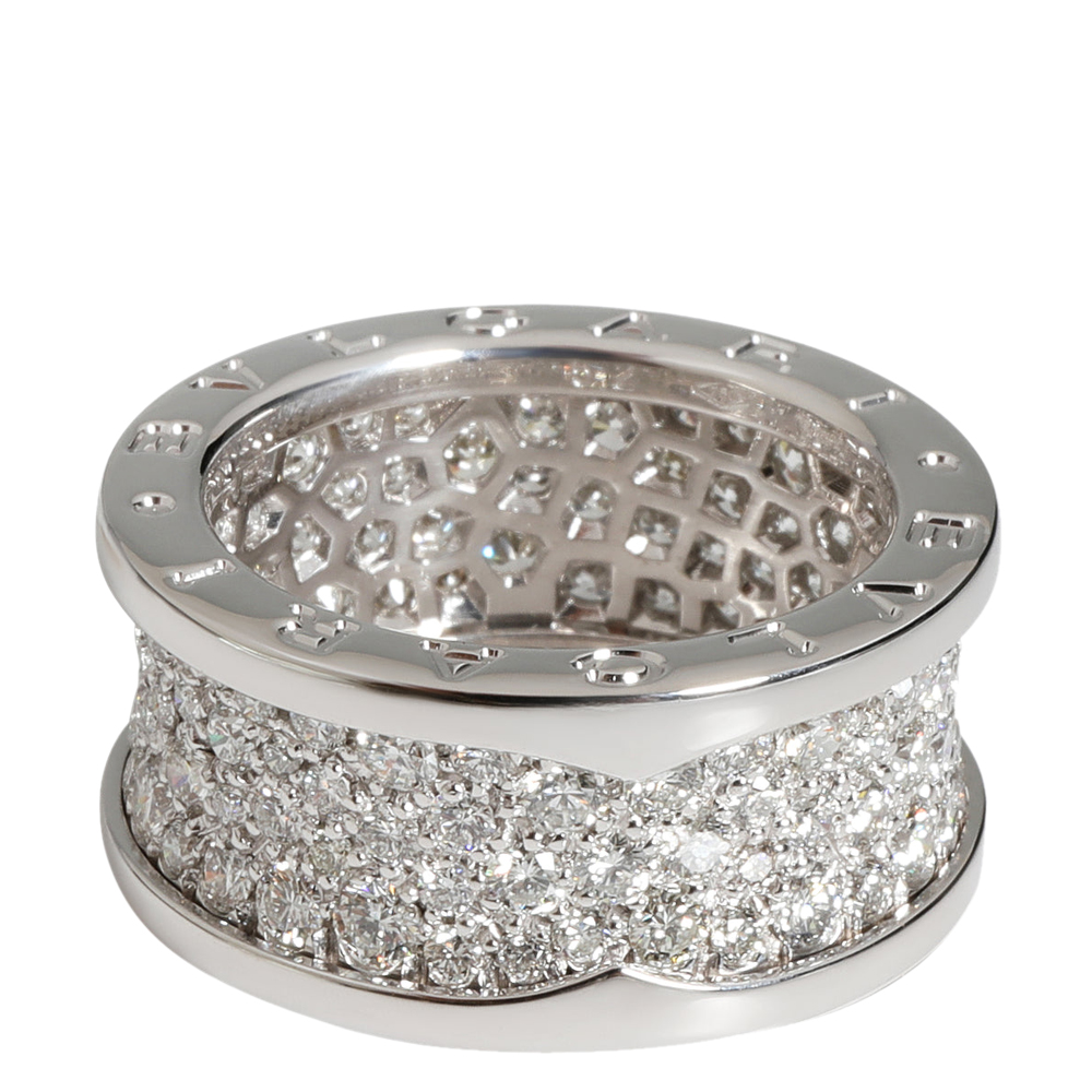 

Bvlgari B.Zero1 18K White Gold Diamond Ring EU