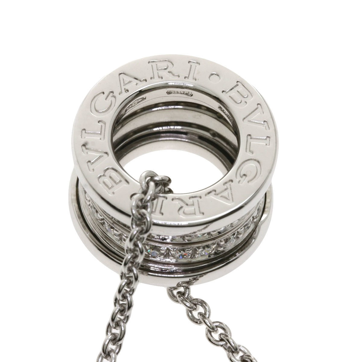 

Bvlgari B-Zero1 18K White Gold Diamond Necklace