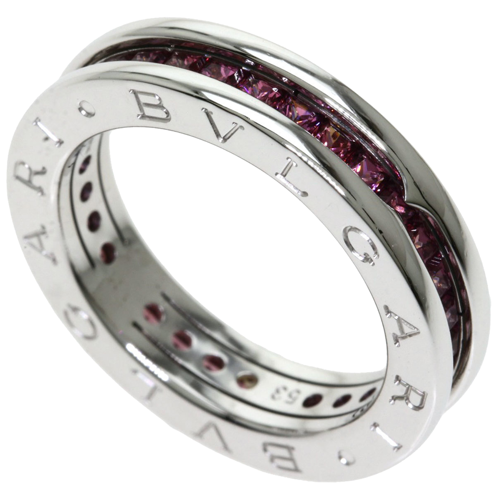 

Bvlgari B-Zero 1 18K White Gold Garnet Ring EU