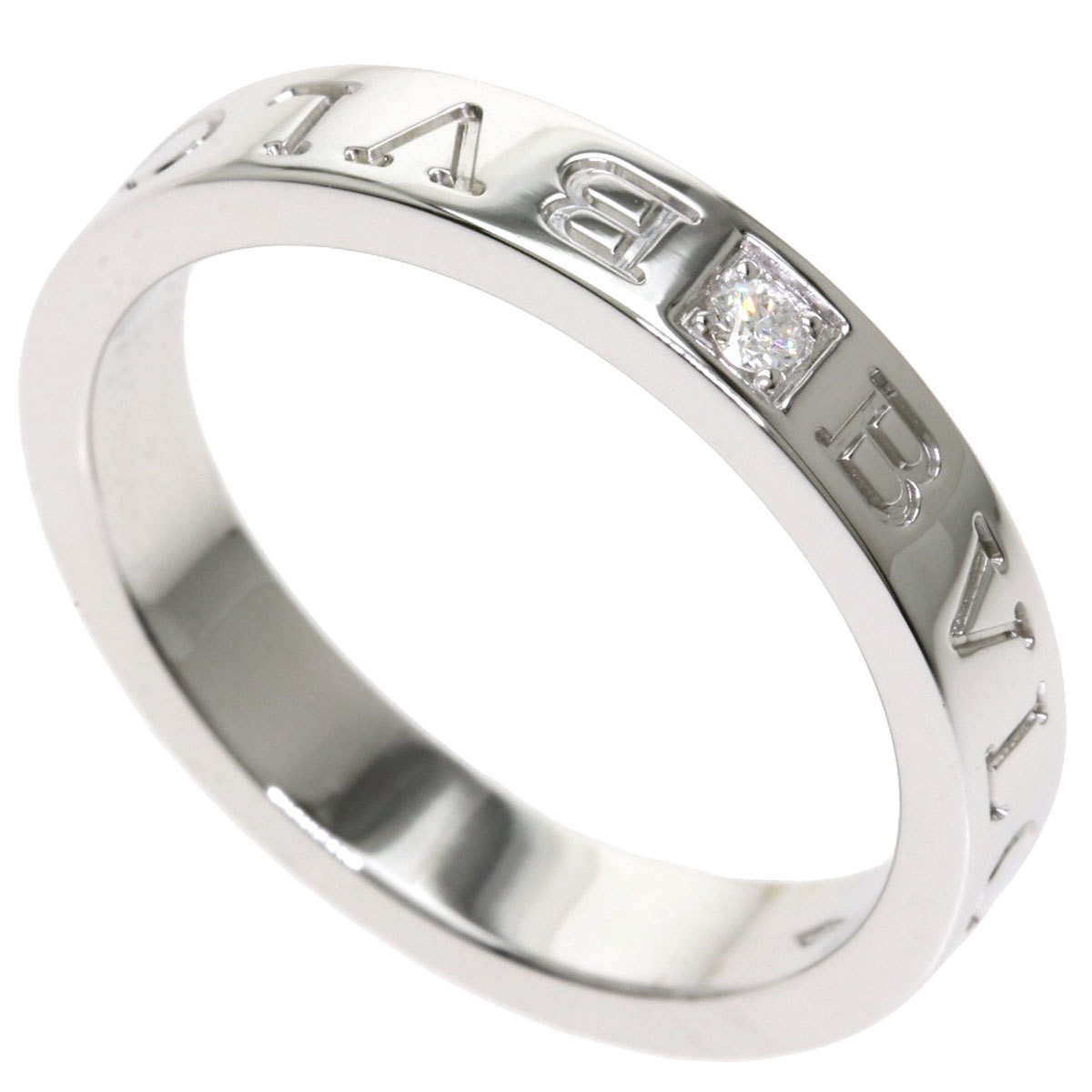 

Bvlgari Bvlgari 18K White Gold Diamond Ring EU 64