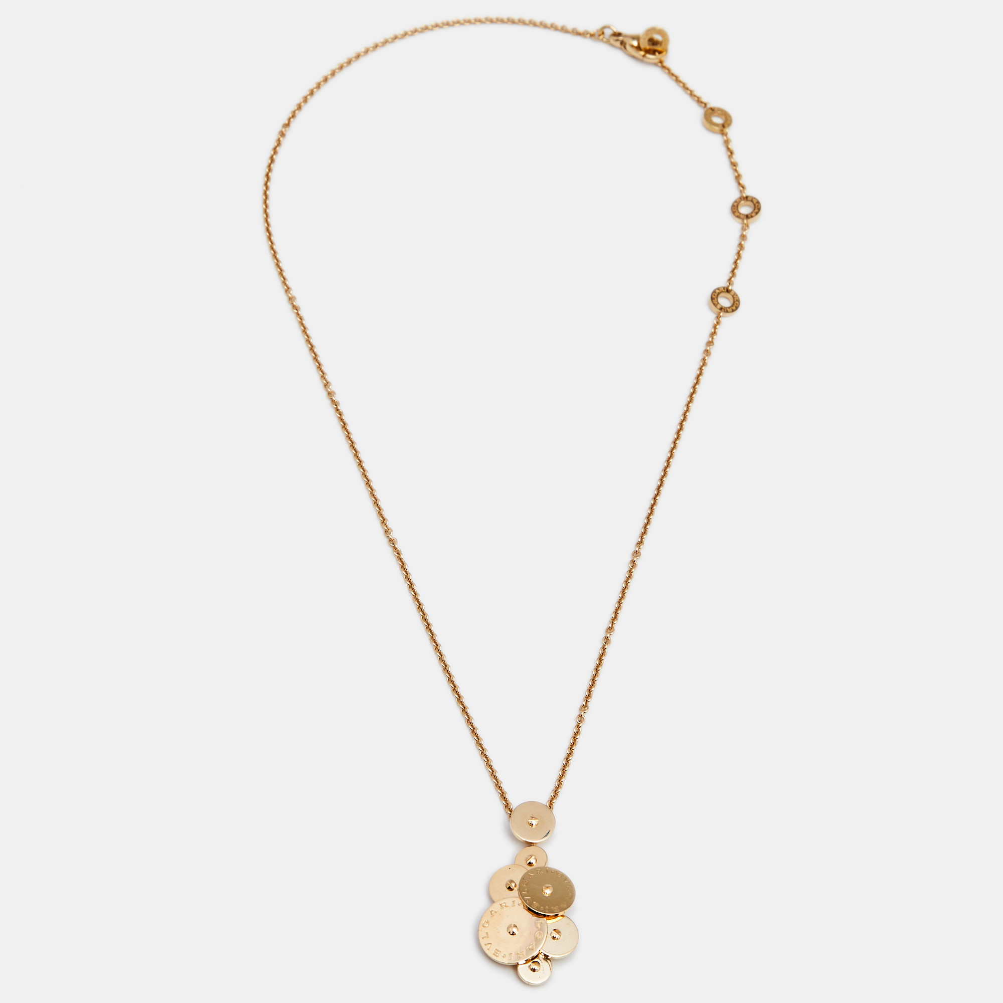 

Bvlgari Cicladi 18K Yellow Gold Pendnat Necklace