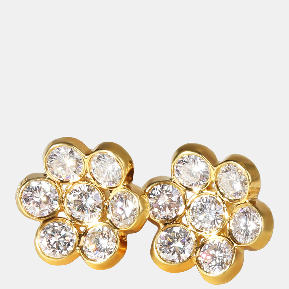 

Bvlgari 18K Yellow Gold Diamond Earring