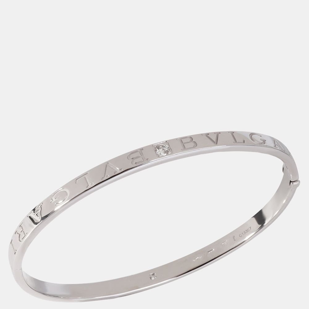 

Bvlgari Bvlgari 18K White Gold Diamond Bracelet 7.5