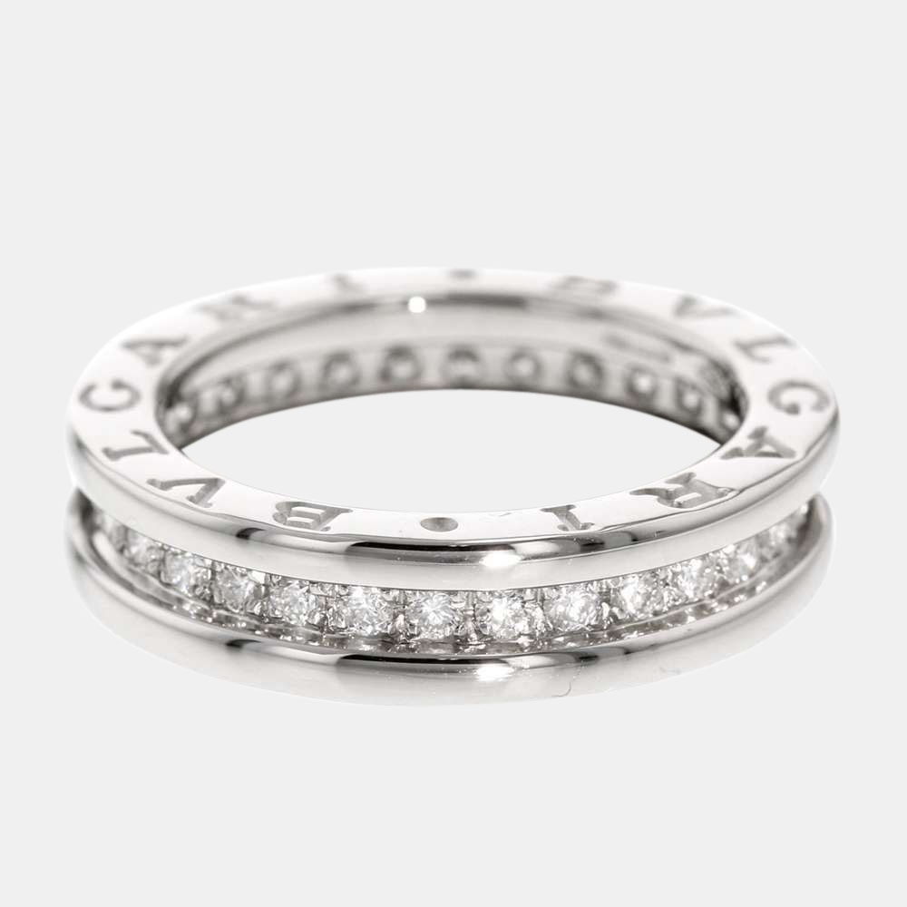 

Bvlgari B-zero1 18K White Gold Diamond Ring EU 49