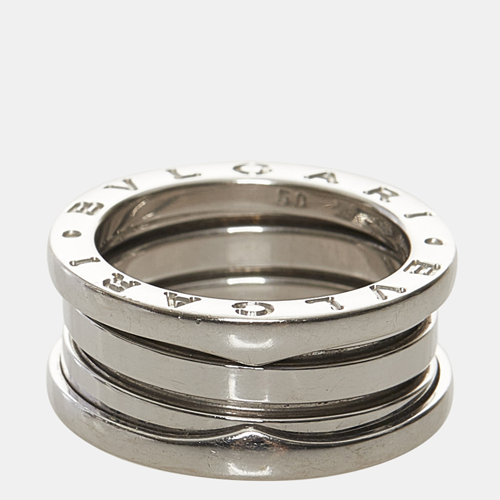 

B.Zero1 3-Band Ring in Yellow Gold Ring Size, Silver