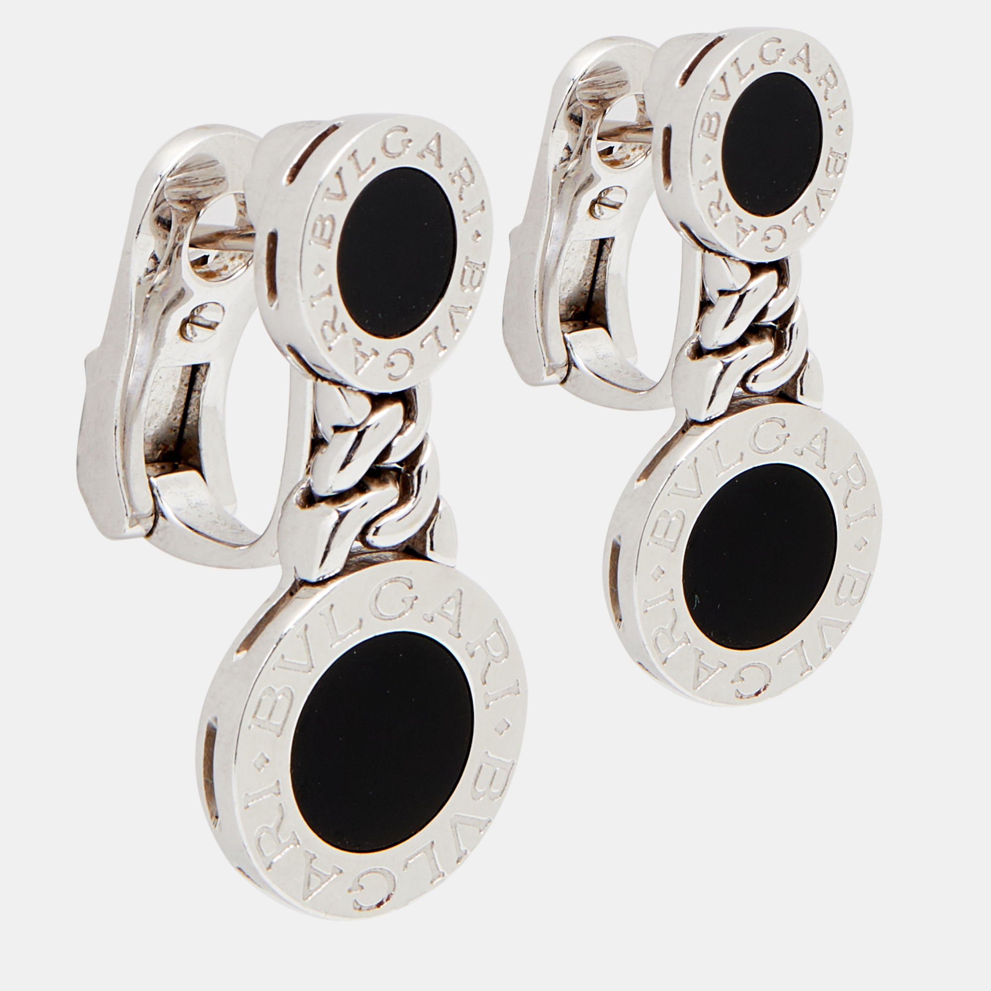 

Bvlgari Bvlgari Onyx 18k White Gold Earrings