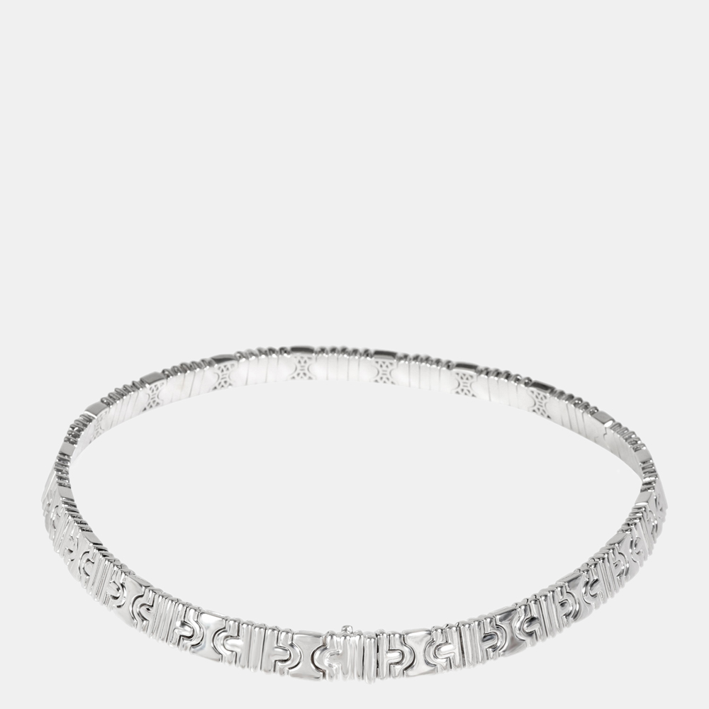 

Bvlgari Parentesi Diamond Necklace in 18k White Gold 0.85 CTW