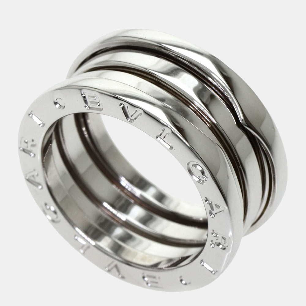 

Bvlgari B.Zero1 3-Band 18K White Gold Ring EU 50