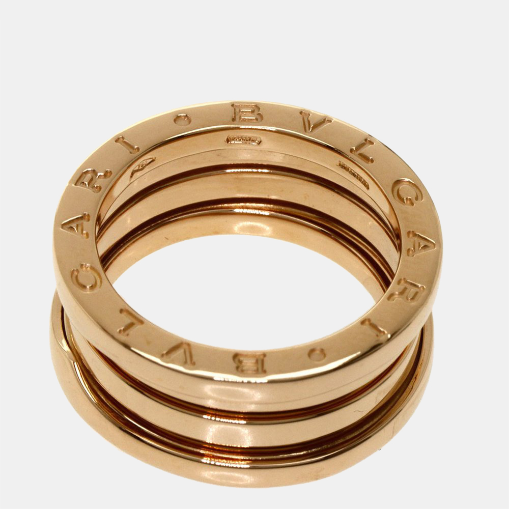 

Bvlgari B.Zero1 3-Band 18K Rose Gold Ring EU 52