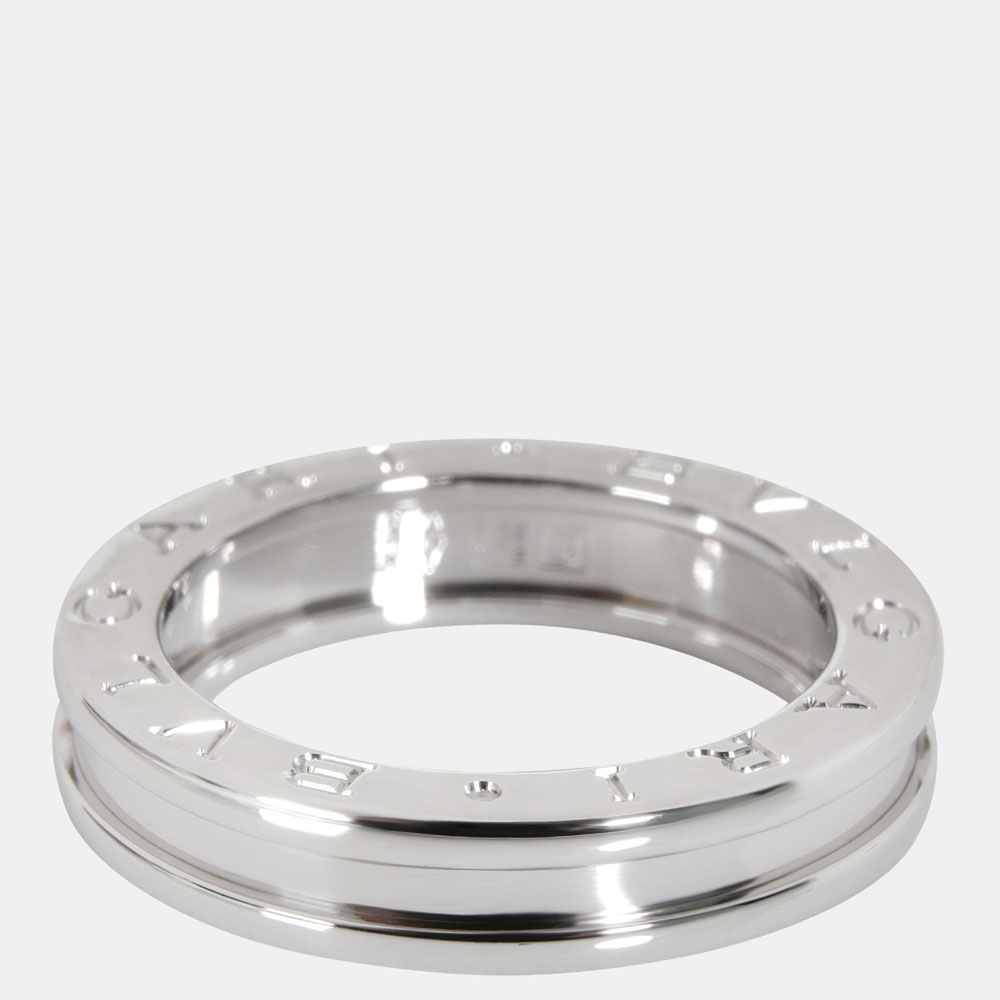 

Bvlgari B.zero1 Ring in 18k White Gold Ring Size EU 53