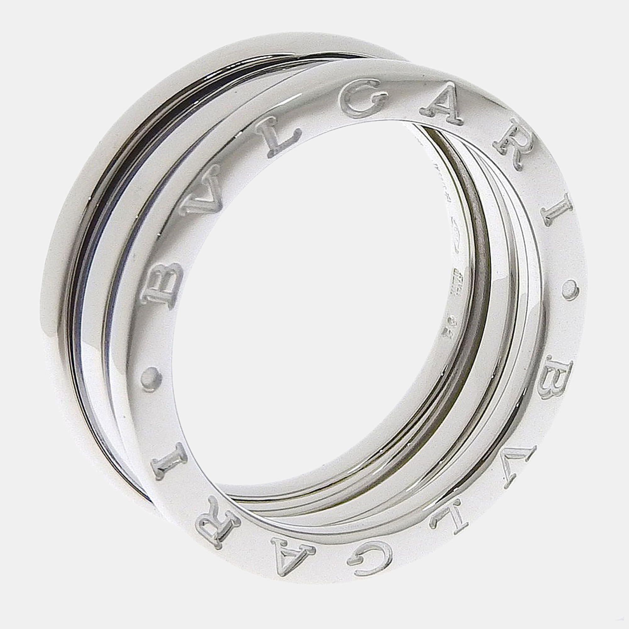 

Bvlgari B.Zero1 18K White Gold Ring EU 58