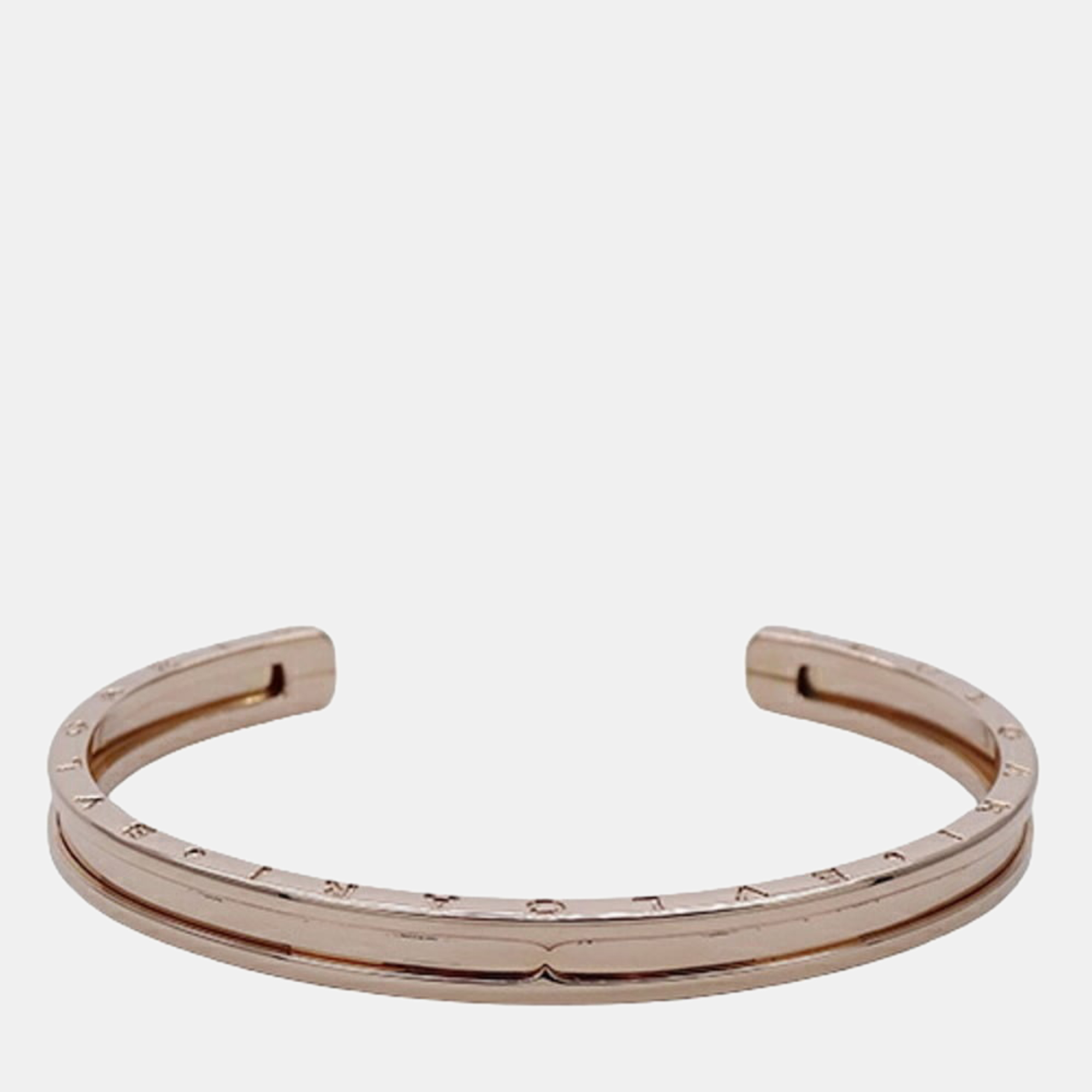 

Bvlgari Bangle Women's Bracelet 750PG Pink Gold B-zero1 B Zero One SM Polished