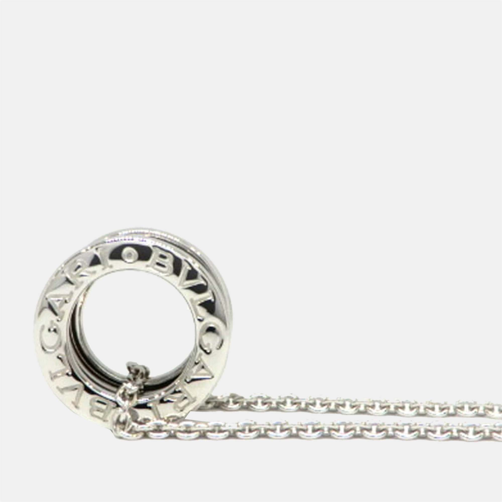 

Bvlgari B.Zero1 18K White Gold Necklace
