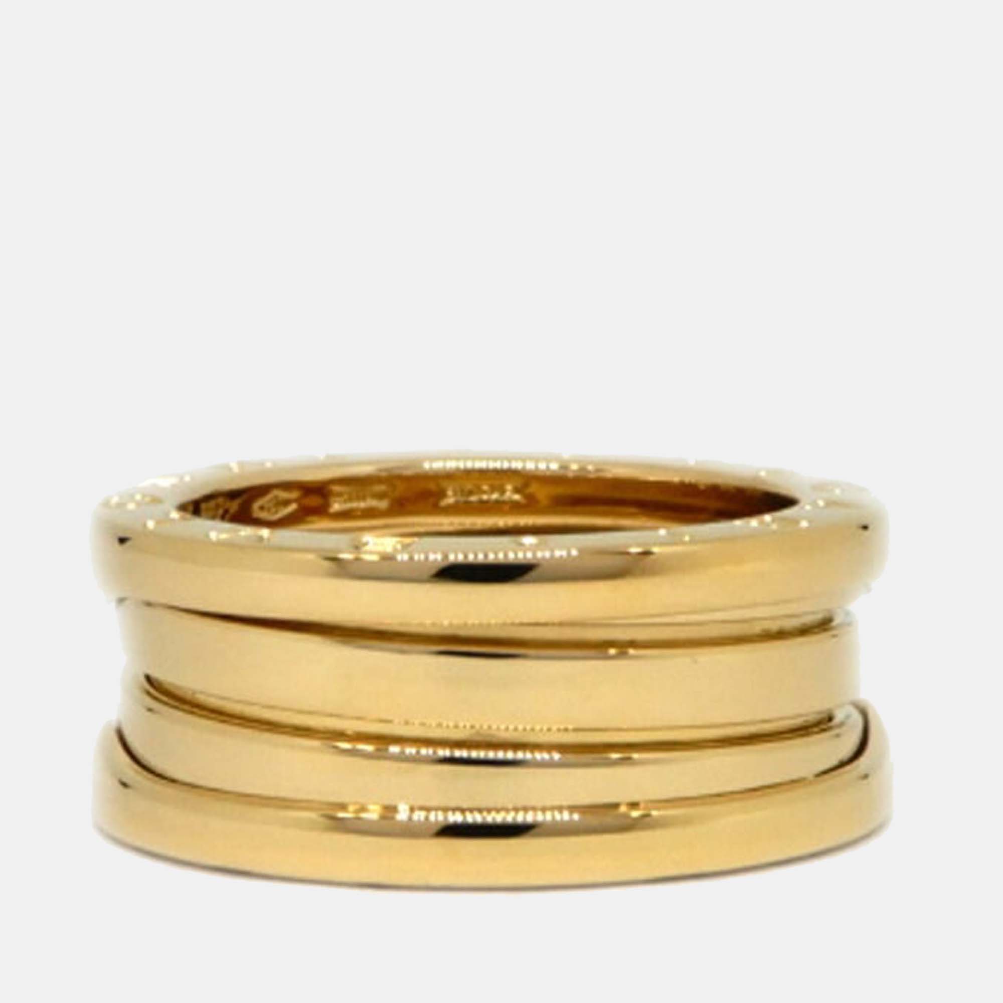 

Bvlgari B.Zero1 18K Yellow Gold Ring EU 51