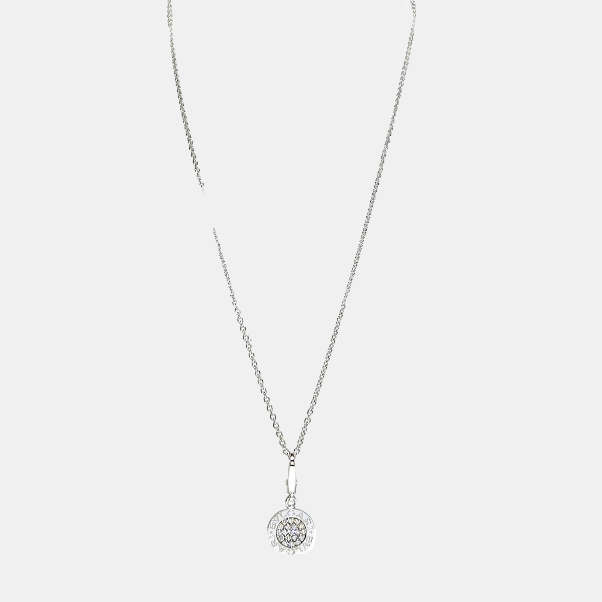 

Bvlgari 18K White Gold Diamond Necklace