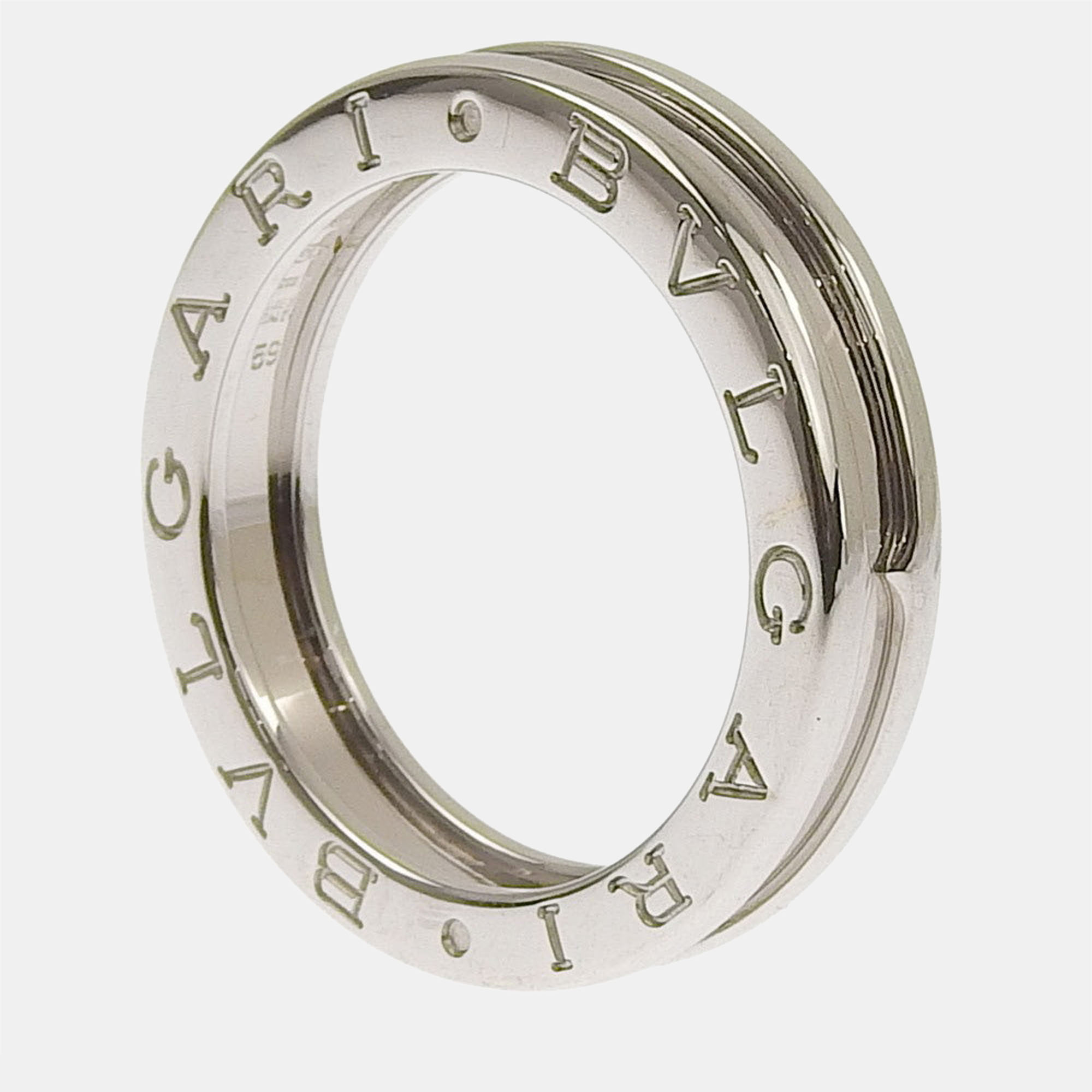 

Bvlgari B Zero Silver White gold ring 59