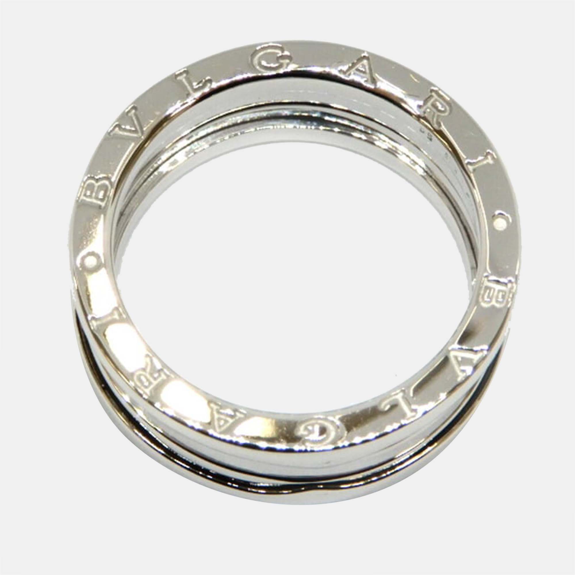 

Bvlgari 18K White Gold B.Zero1 Band Ring
