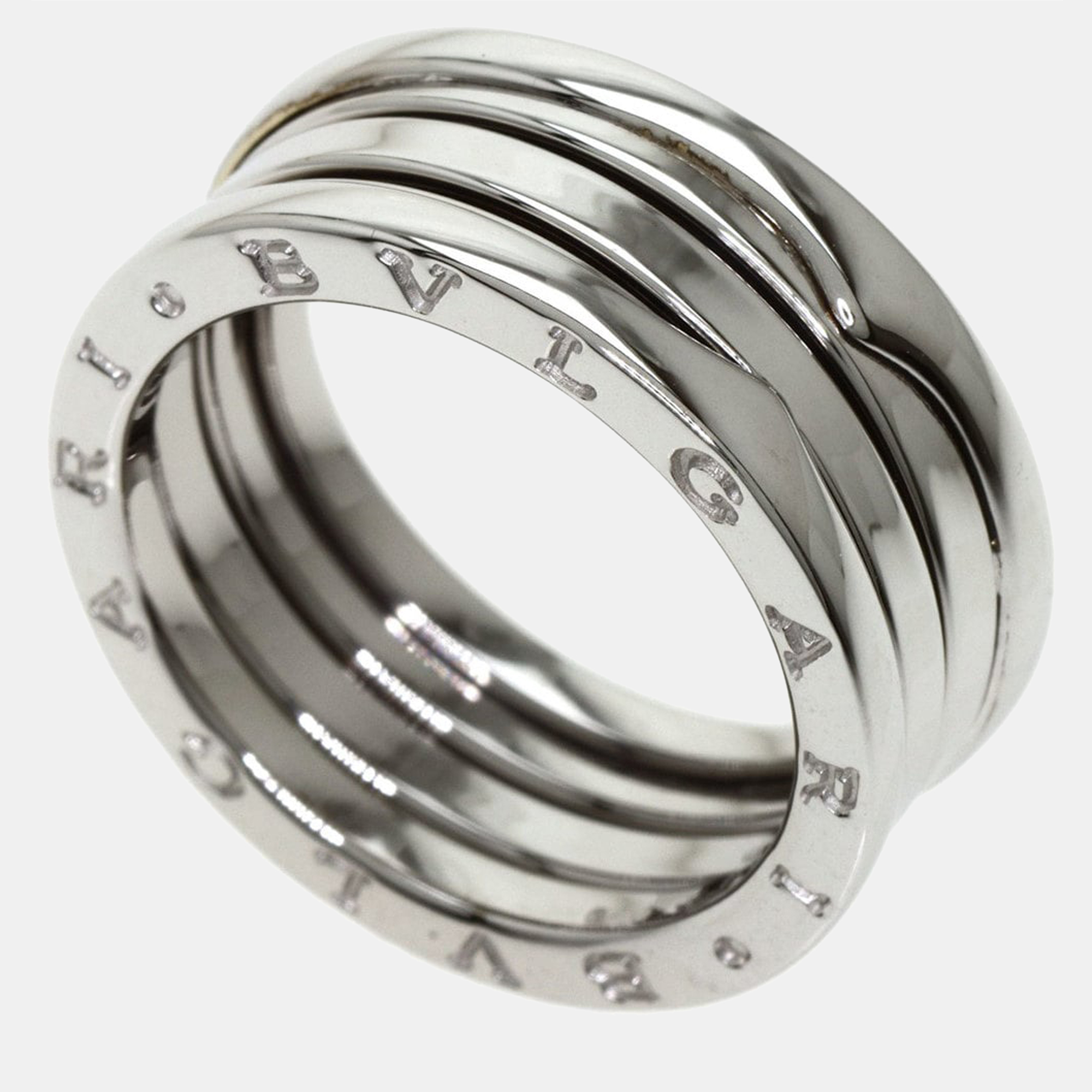 

Bvlgari 18K White Gold B.Zero1 Band Ring
