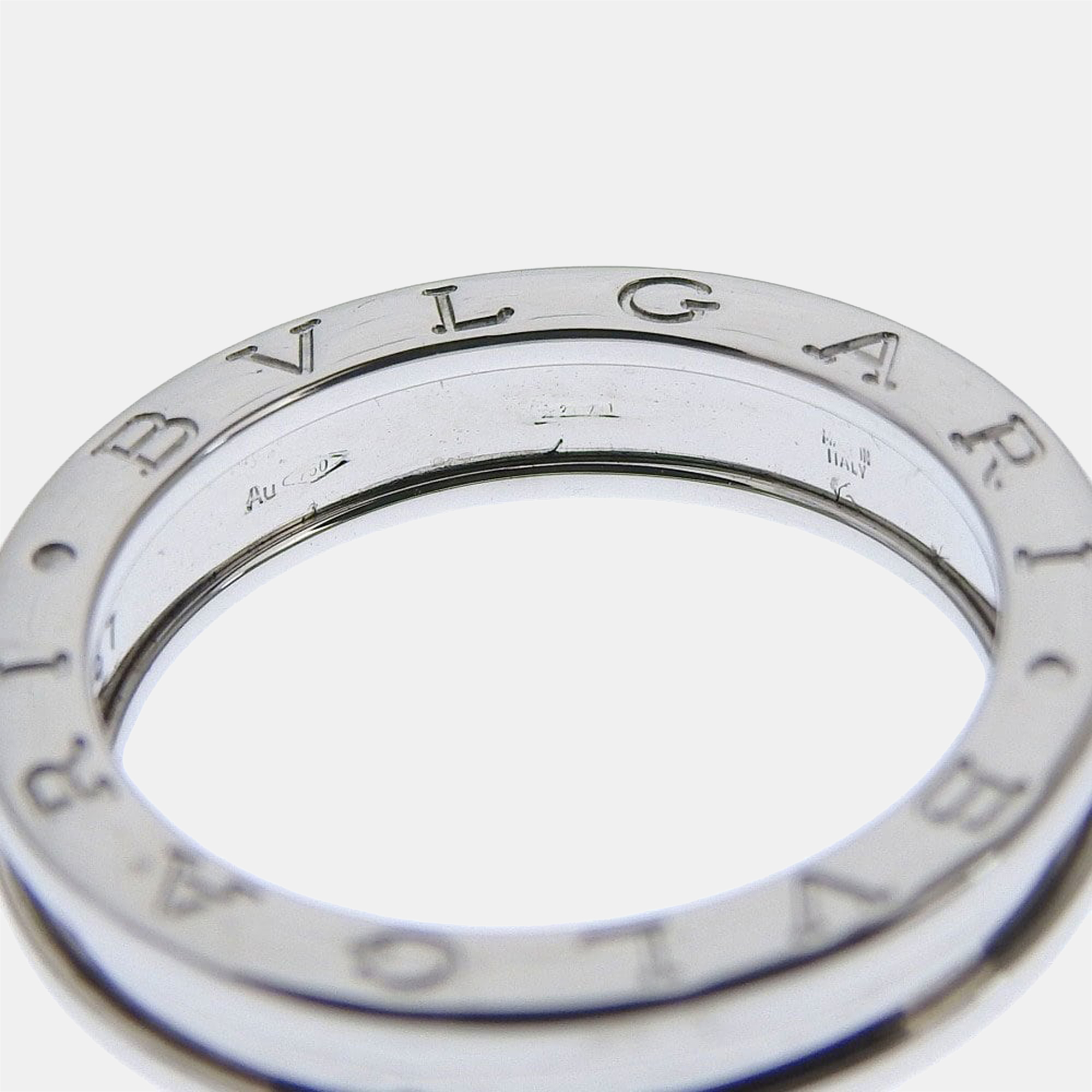 

Bvlgari B.Zero1 18K White Gold Ring EU 57