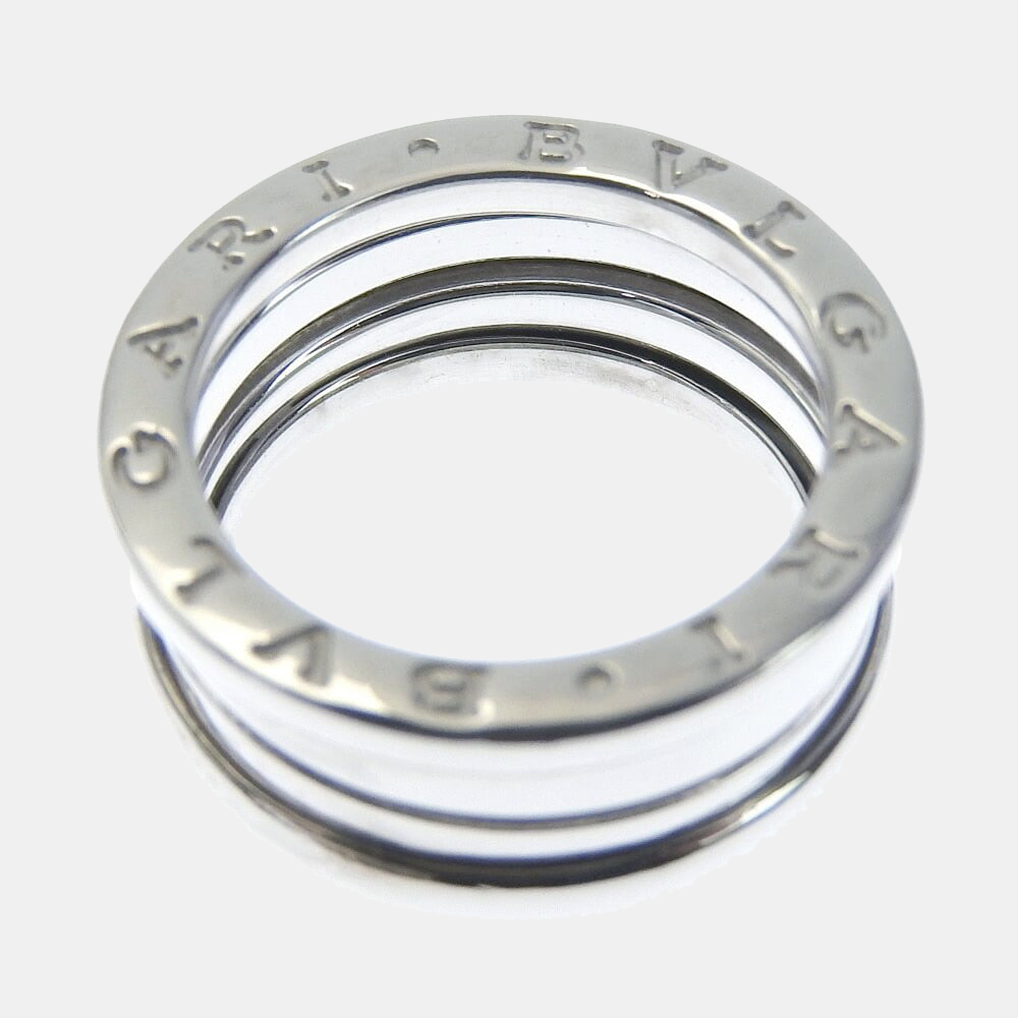 

Bvlgari B.Zero1 18K White Gold Ring EU 49