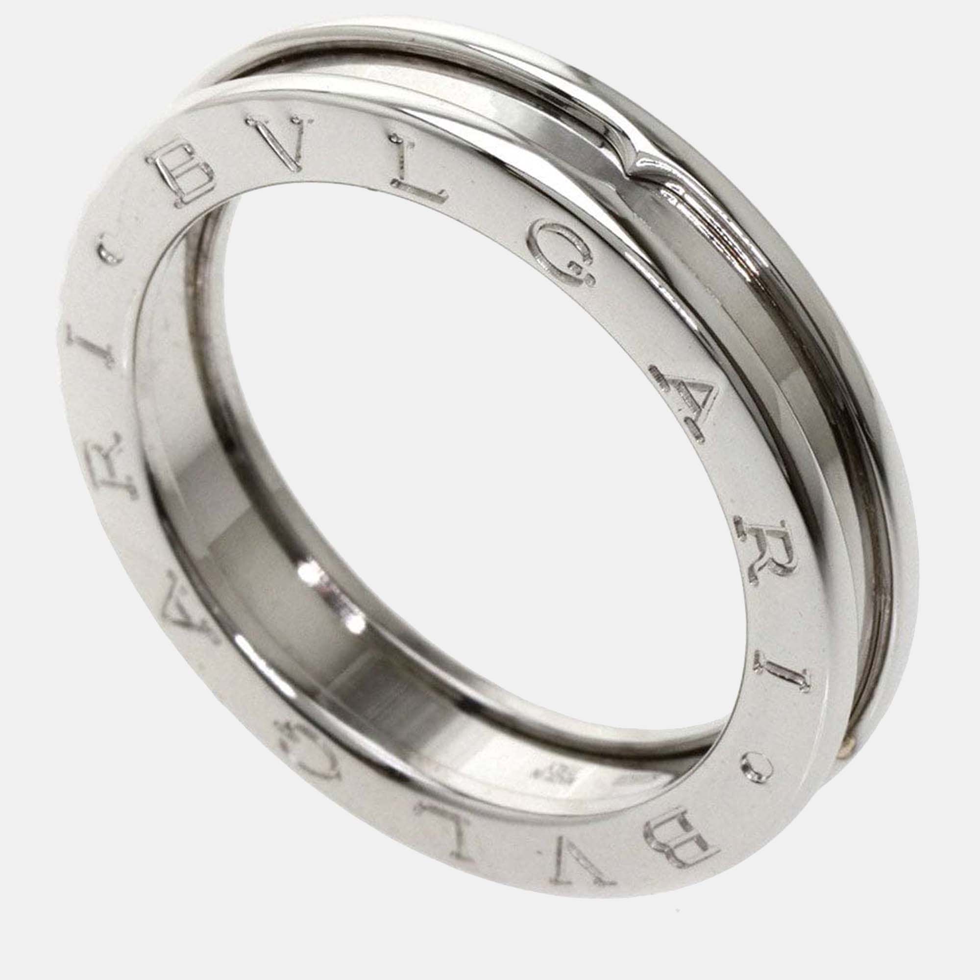 

Bvlgari B.Zero1 18K White Gold Ring EU 60