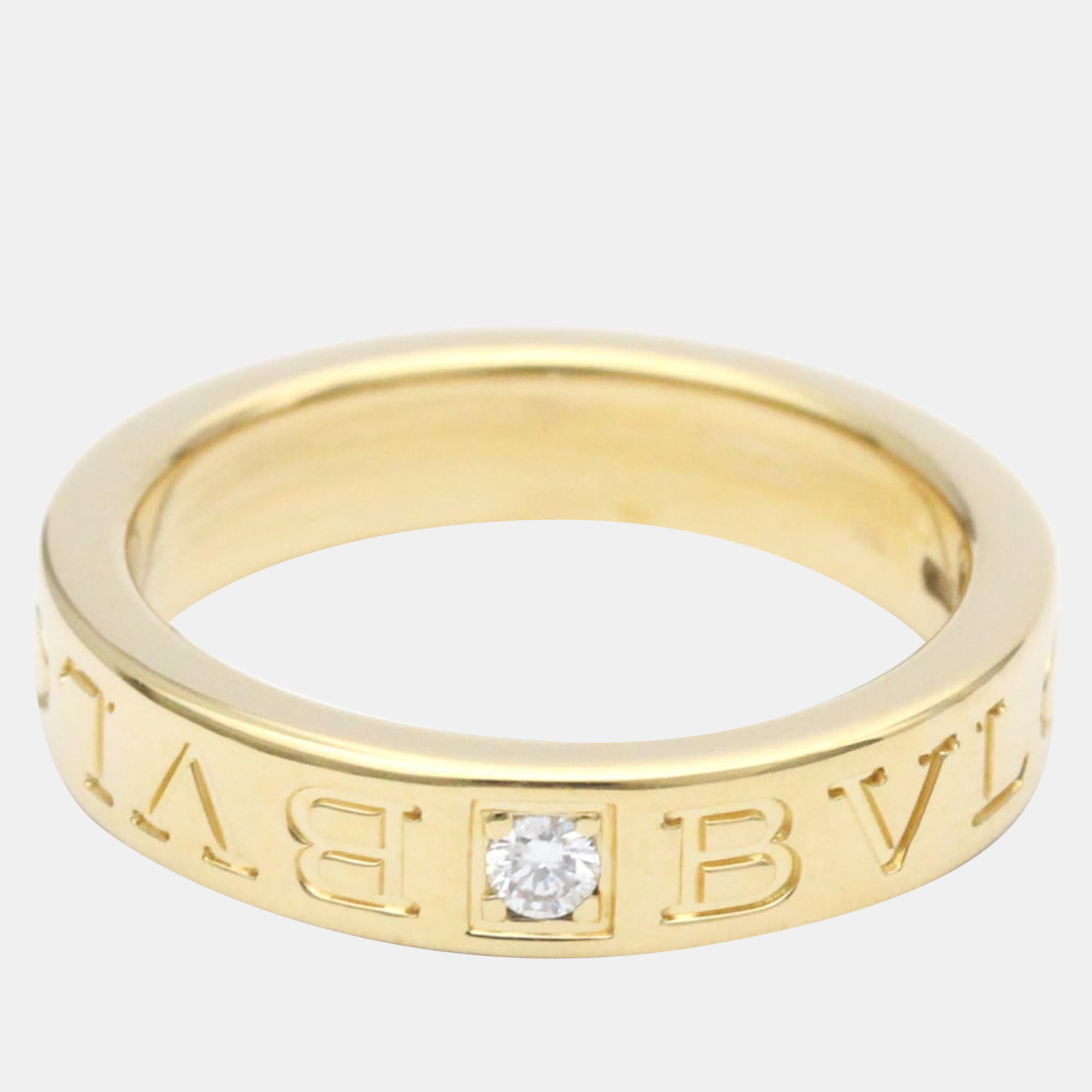 

Bvlgari Bvlgari Bvlgari 18K Yellow Gold Diamond Ring EU 49