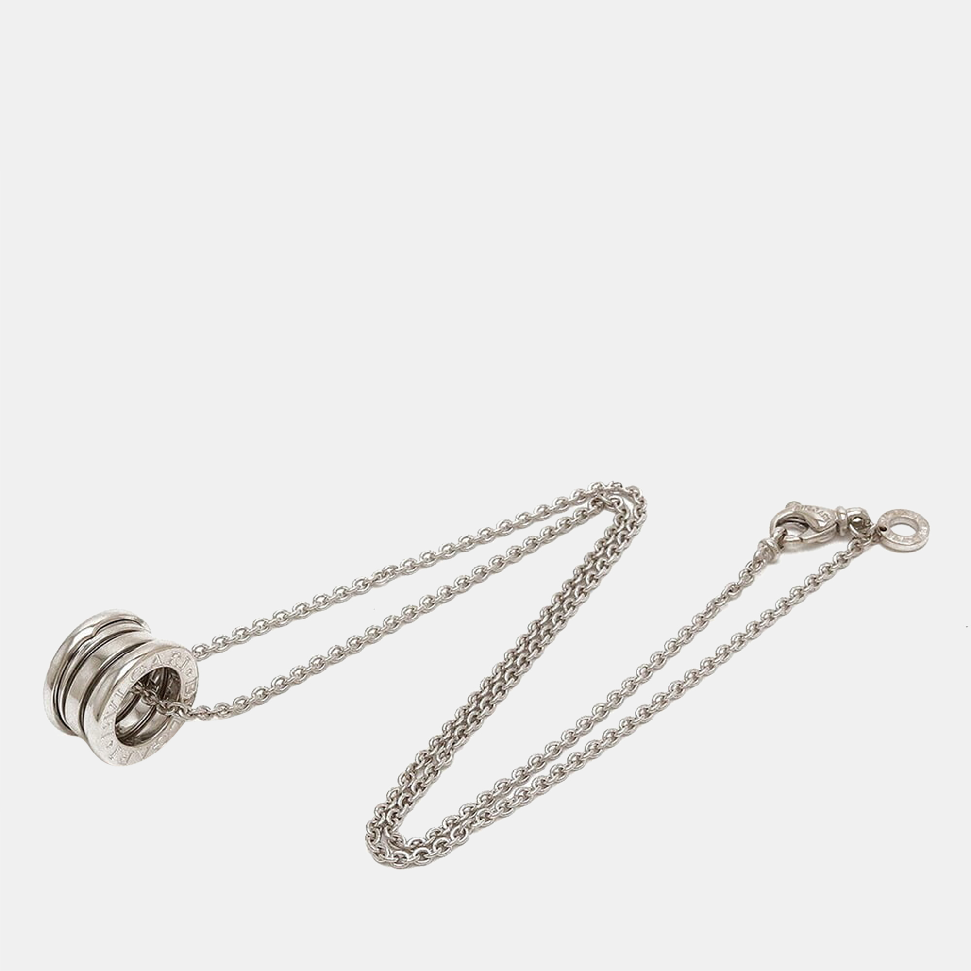 

Bvlgari B.Zero1 18K White Gold Necklace