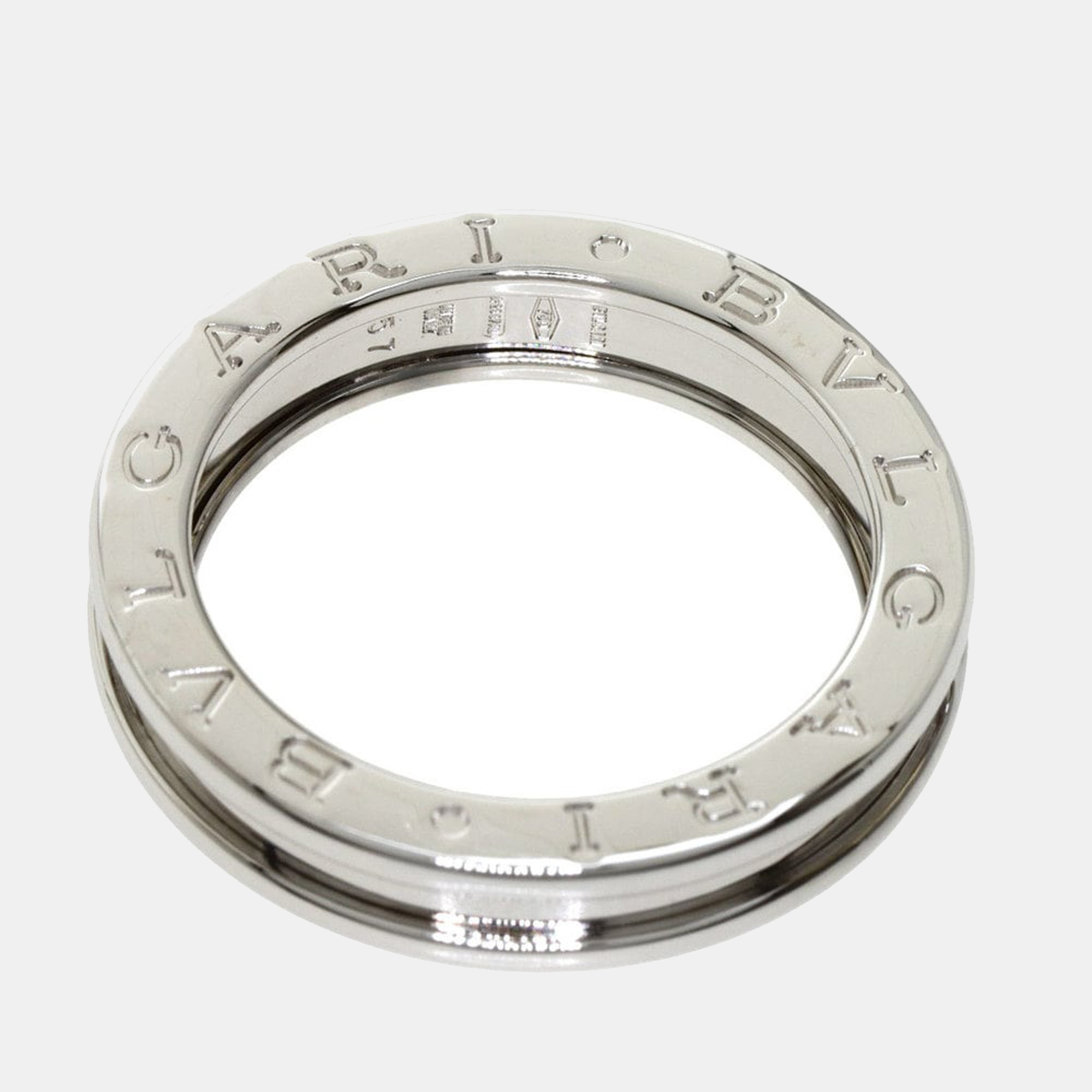 

Bvlgari B.Zero1 One Band 18K White Gold Ring EU 57