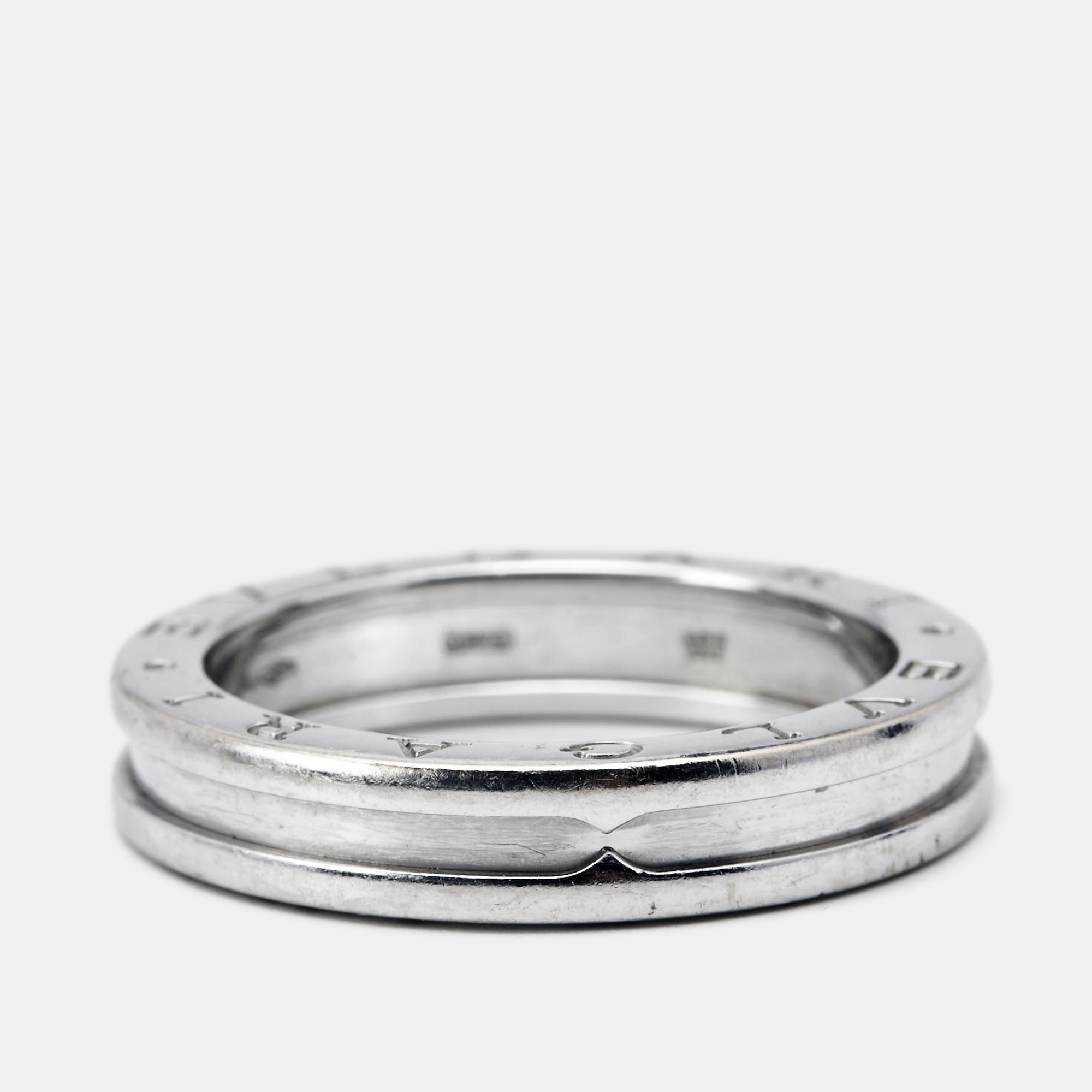 

Bvlgari B.Zero1 1-Band 18k White Gold Ring Size