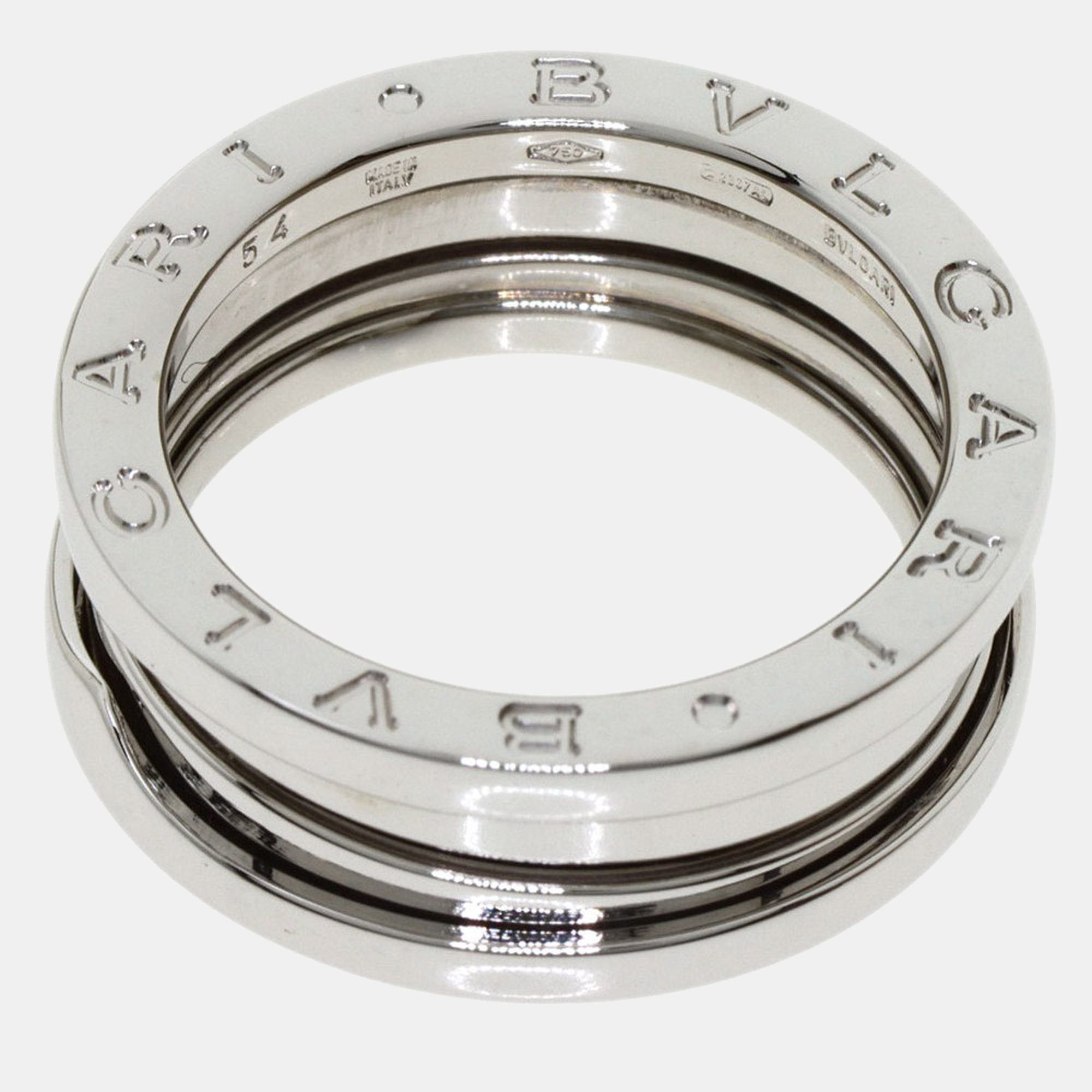 

Bvlgari B.Zero1 18K White Gold Ring EU 54