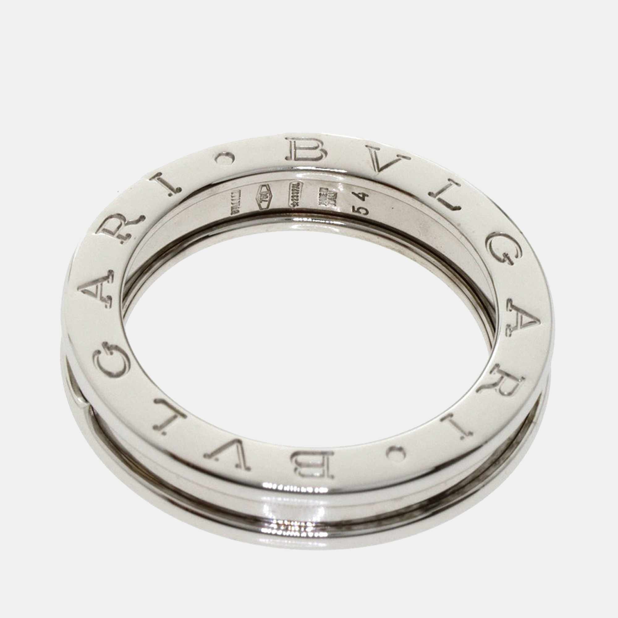 

Bvlgari B.Zero1 18K White Gold Ring EU 54