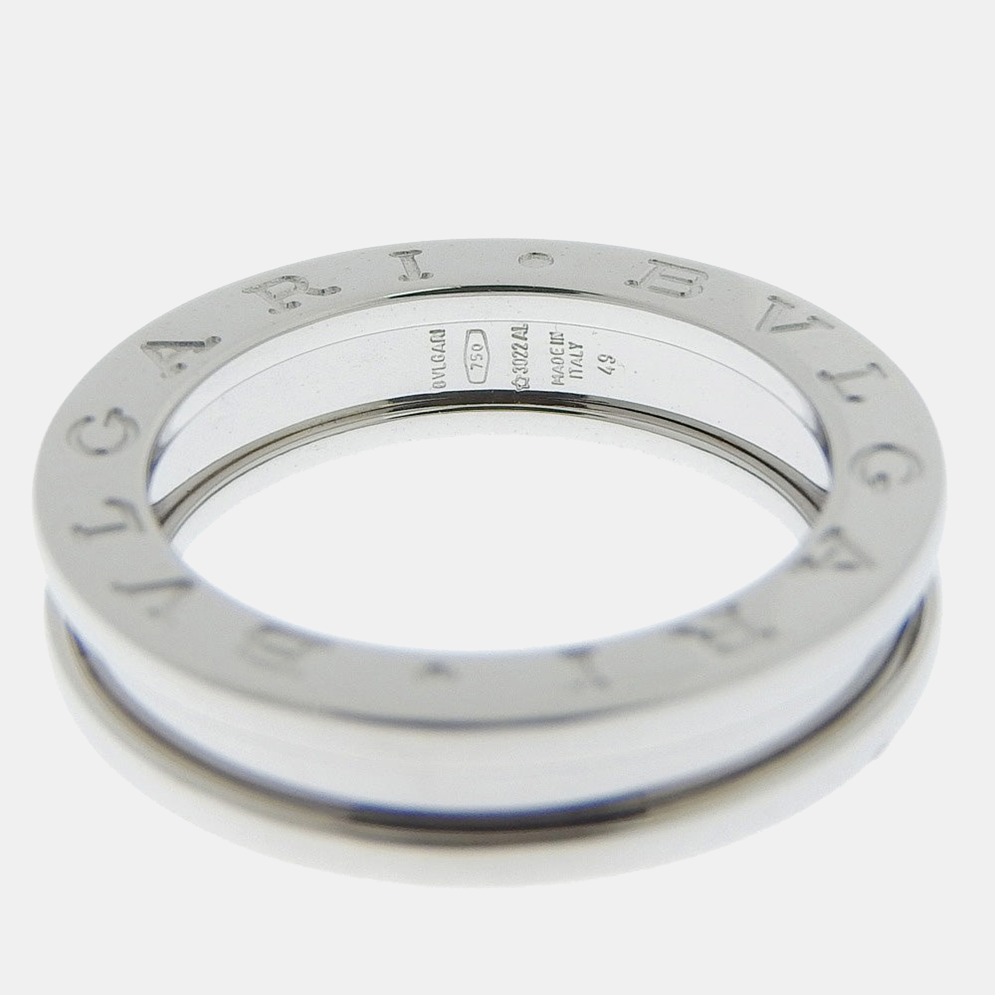 

Bvlgari B.Zero1 18K White Gold Ring EU 49