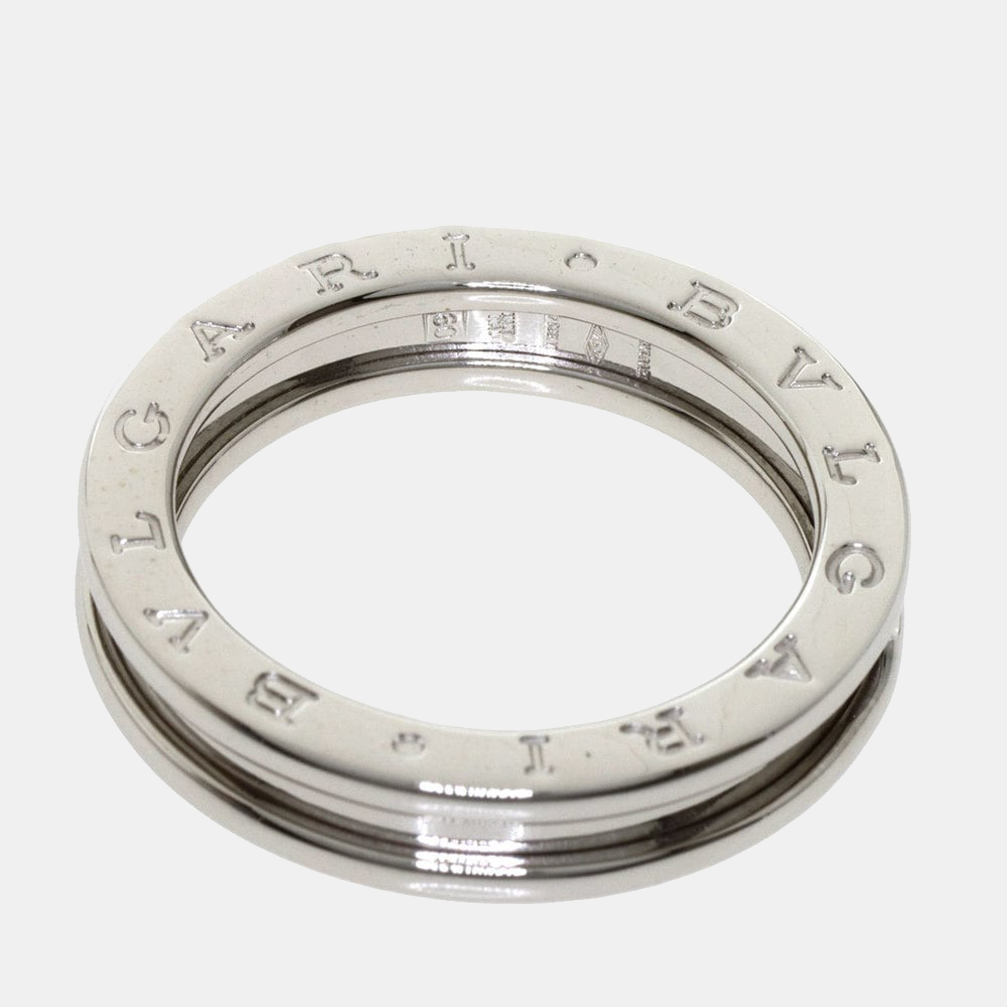 

Bvlgari B.Zero1 18K White Gold Ring EU 60
