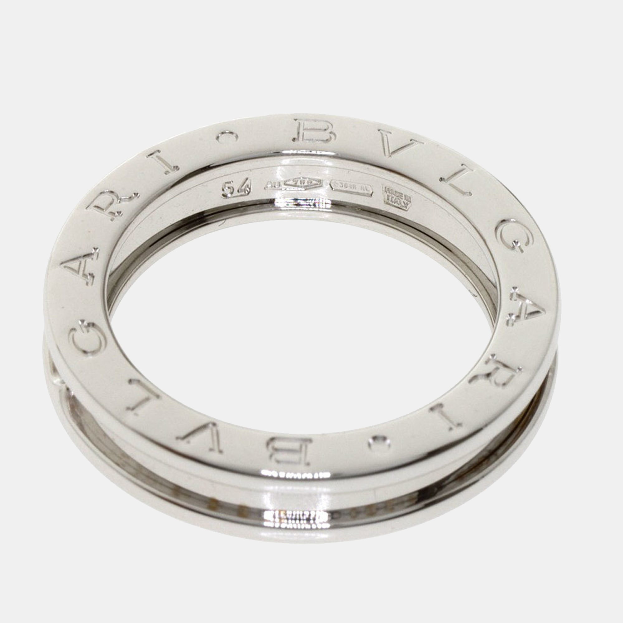 

Bvlgari B.Zero1 One Band 18K White Gold Ring EU 54