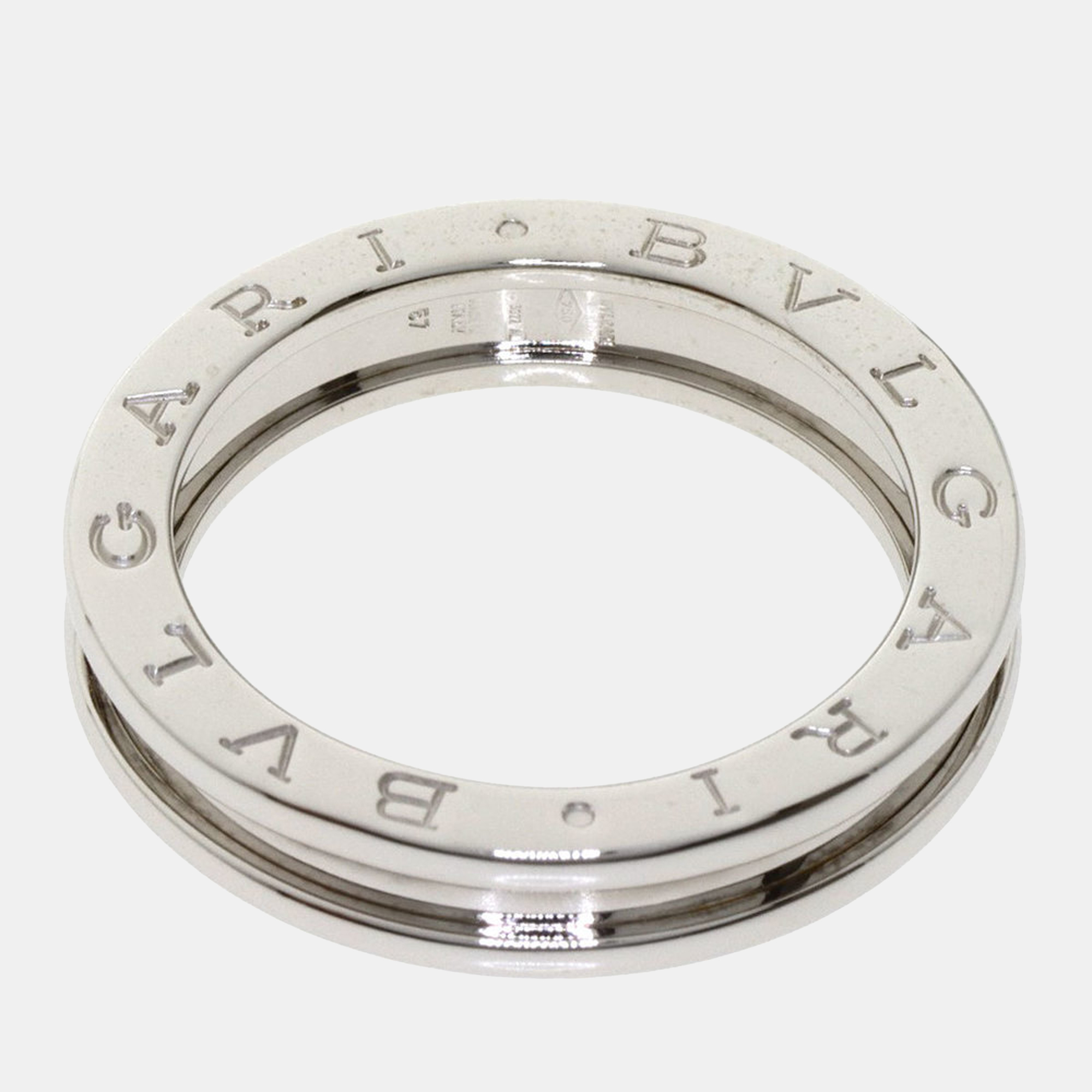 

Bvlgari B.Zero1 18K White Gold Ring EU 57