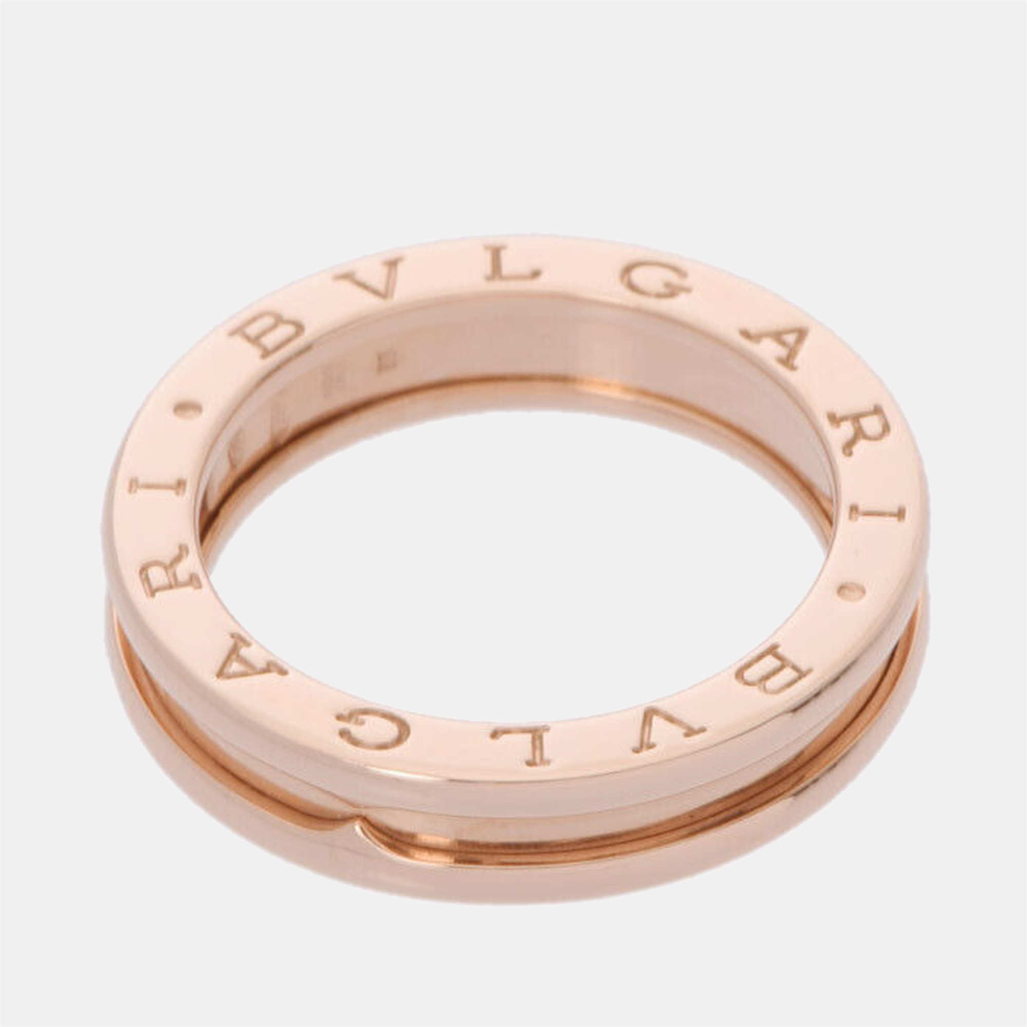 

Bvlgari B.Zero1 One Band 18K Rose Gold Ring EU 55